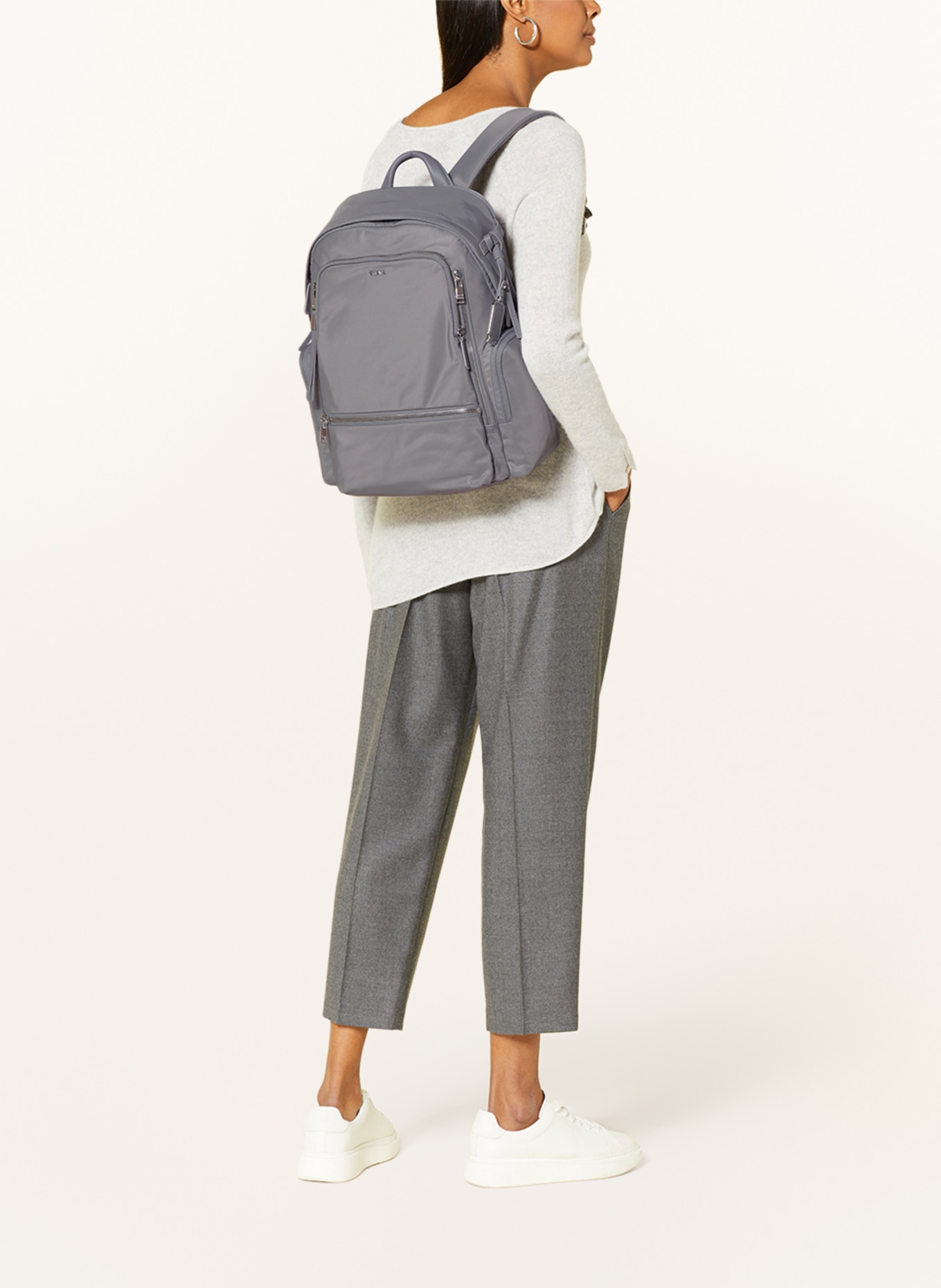 TUMI VOYAGEUR backpack CELINA, Color: GRAY (Image 6)