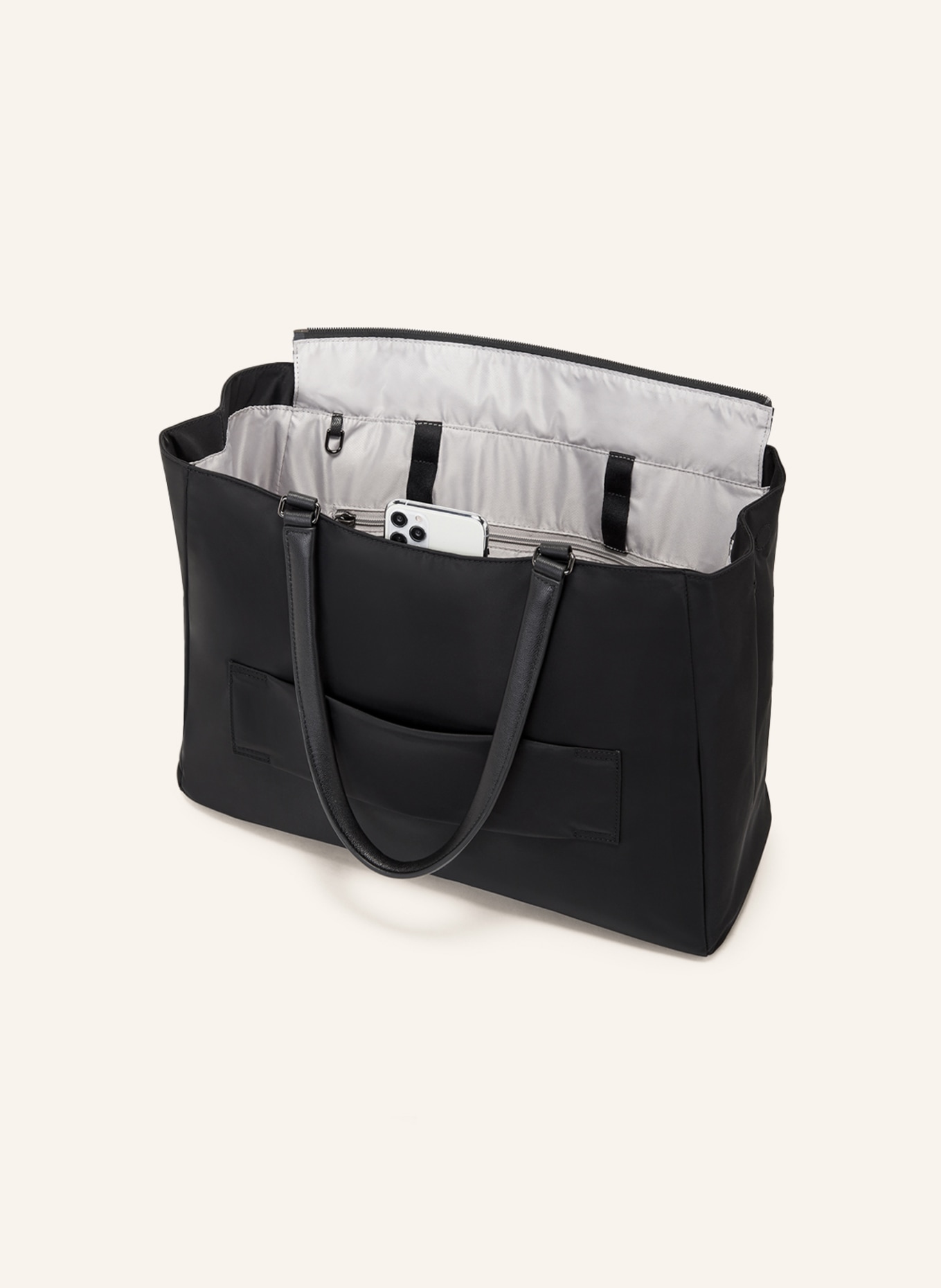 TUMI VOYAGEUR handbag VALETTA LARGE with laptop compartment, Color: BLACK (Image 3)