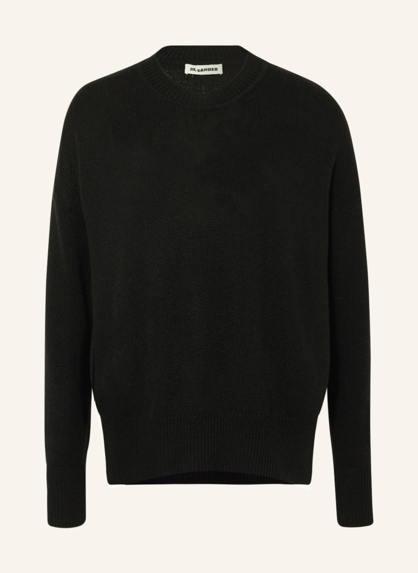JIL SANDER Cashmere sweater, Color: BLACK (Image 1)