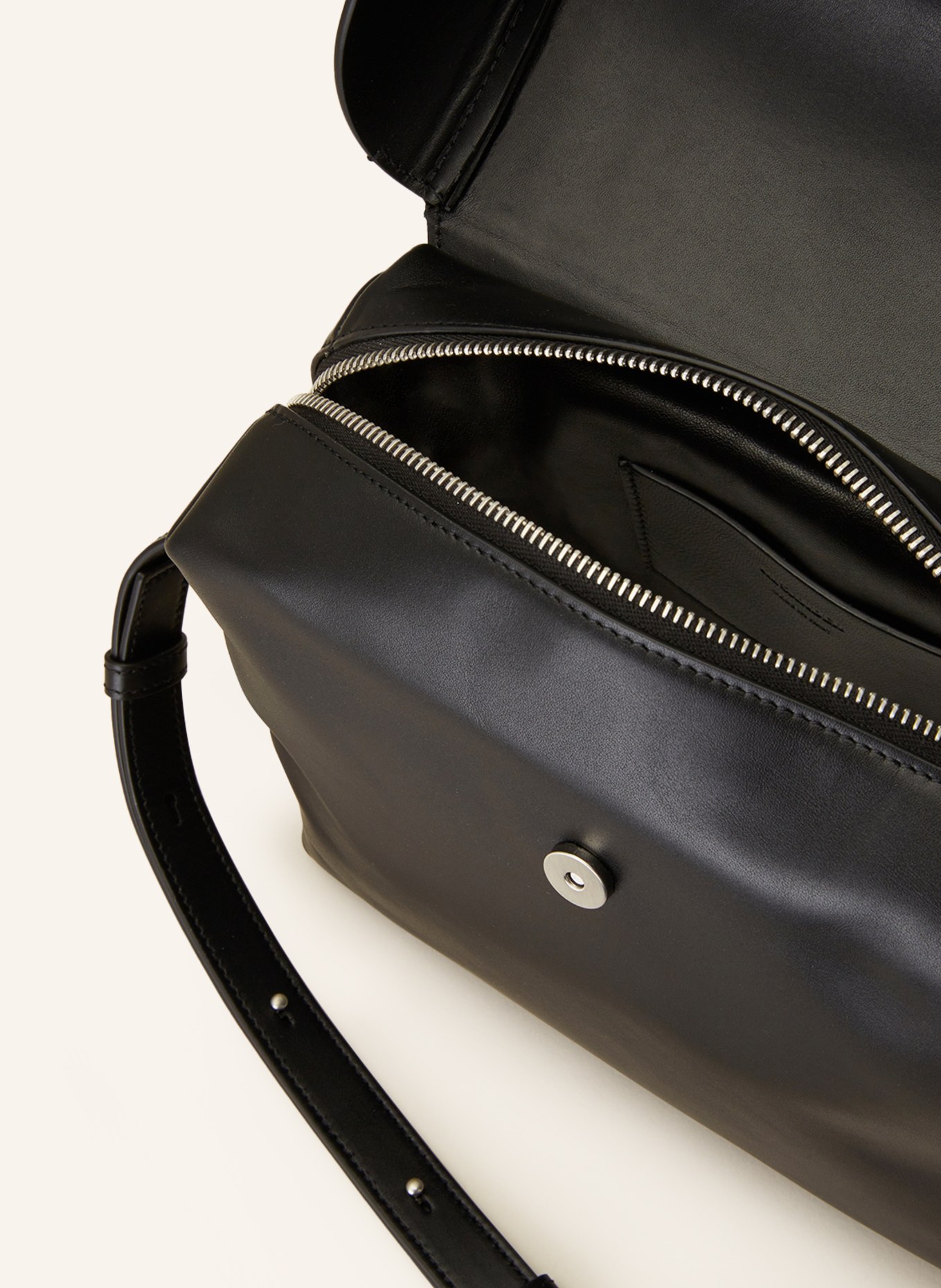 JIL SANDER Crossbody bag LID, Color: BLACK (Image 3)