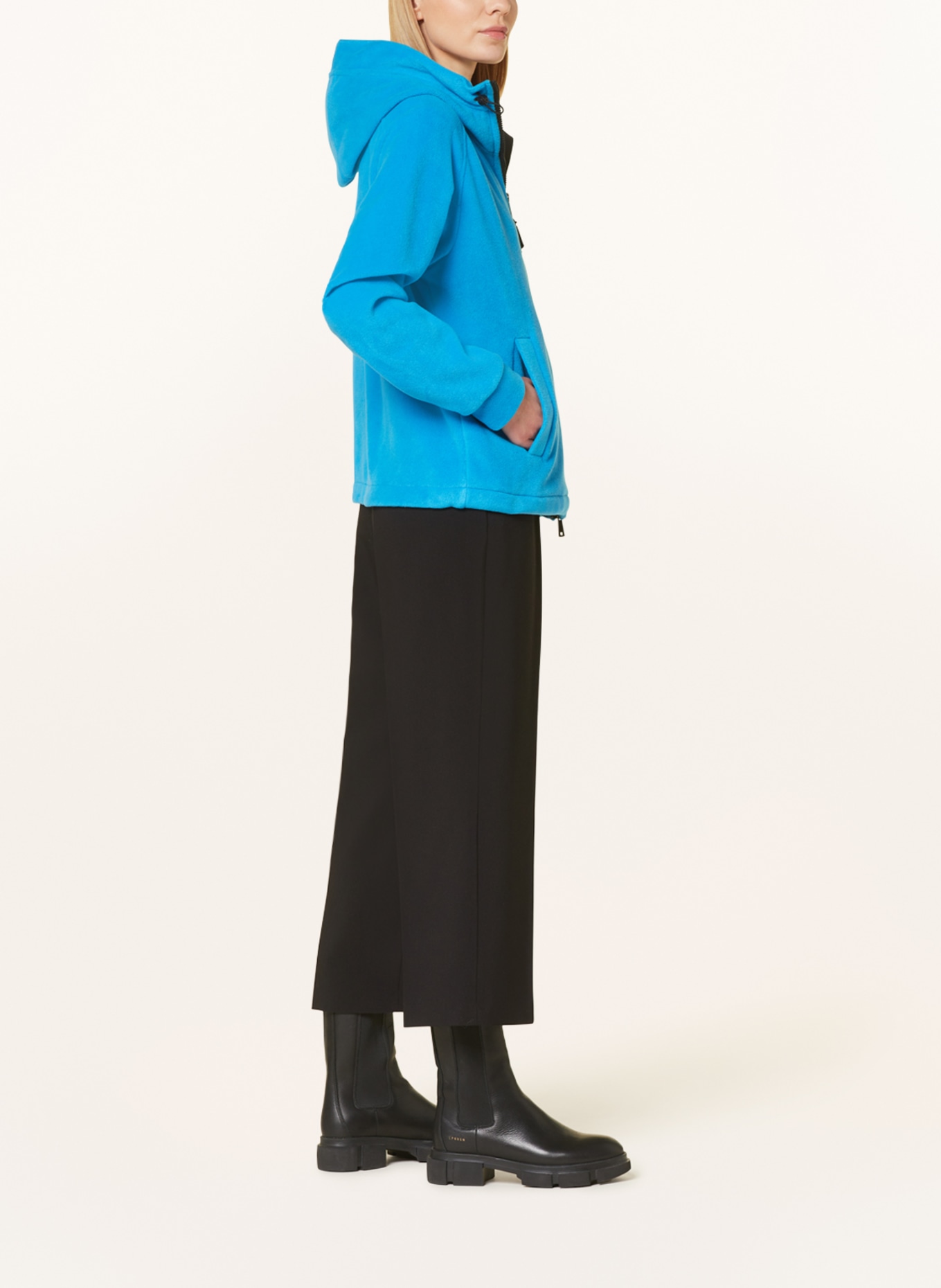 FUCHS SCHMITT Fleece jacket, Color: TURQUOISE (Image 4)