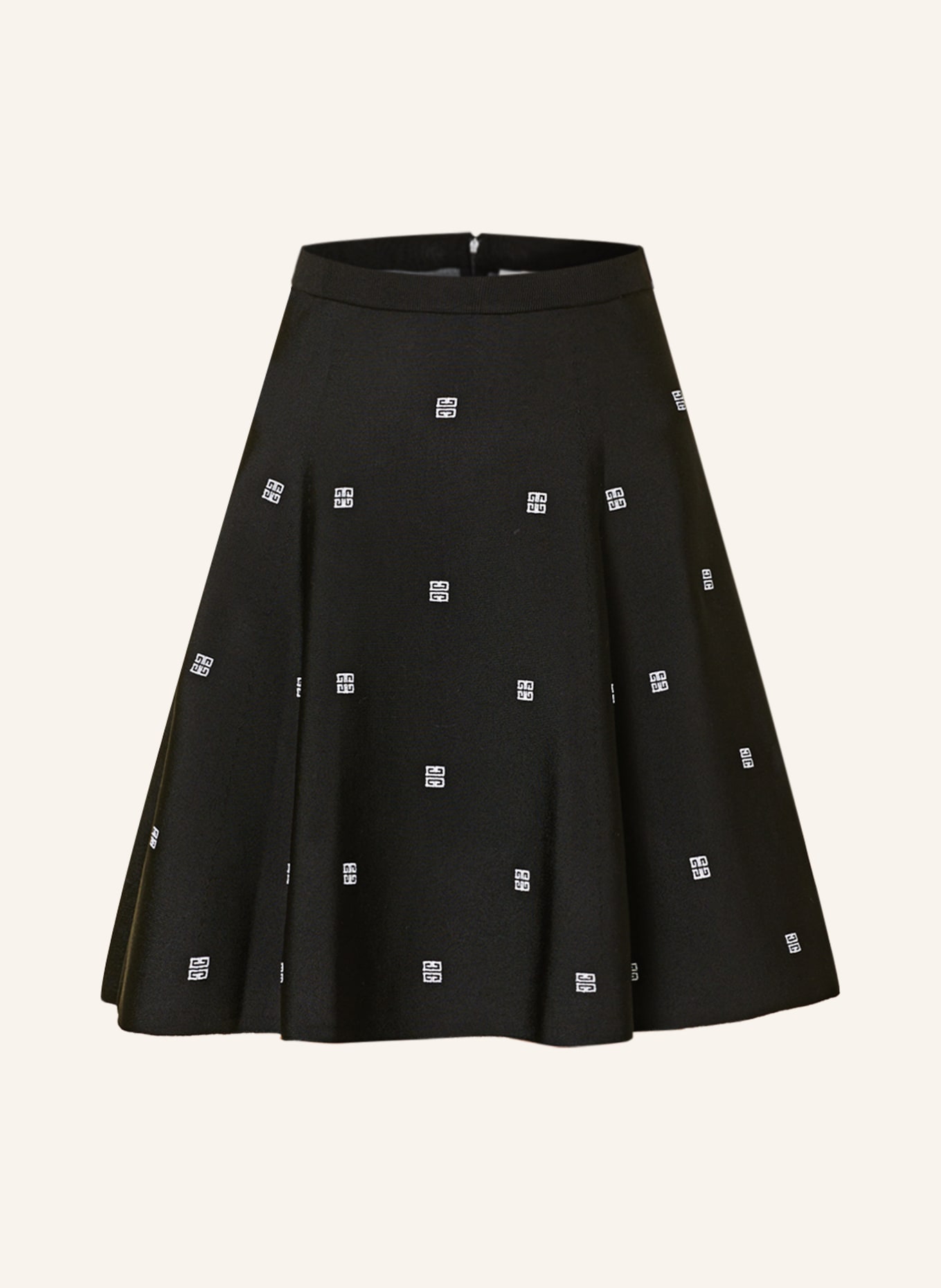 GIVENCHY Jersey skirt, Color: BLACK (Image 1)