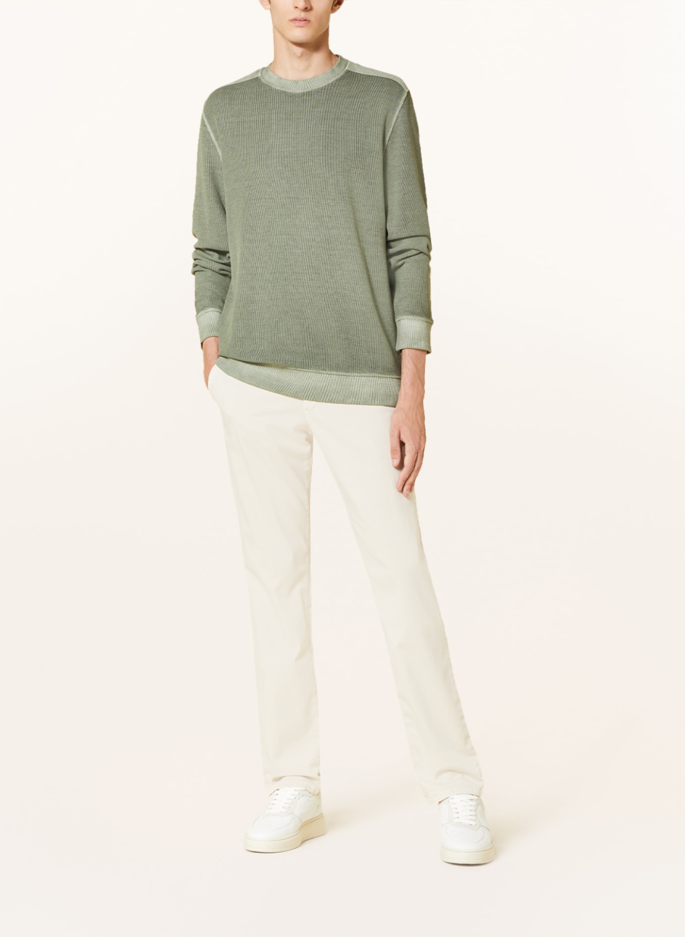 STROKESMAN'S Sweatshirt, Color: GREEN (Image 2)