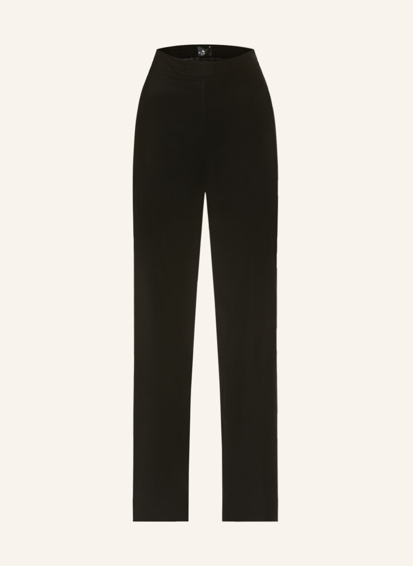 ETRO Velvet pants, Color: BLACK (Image 1)