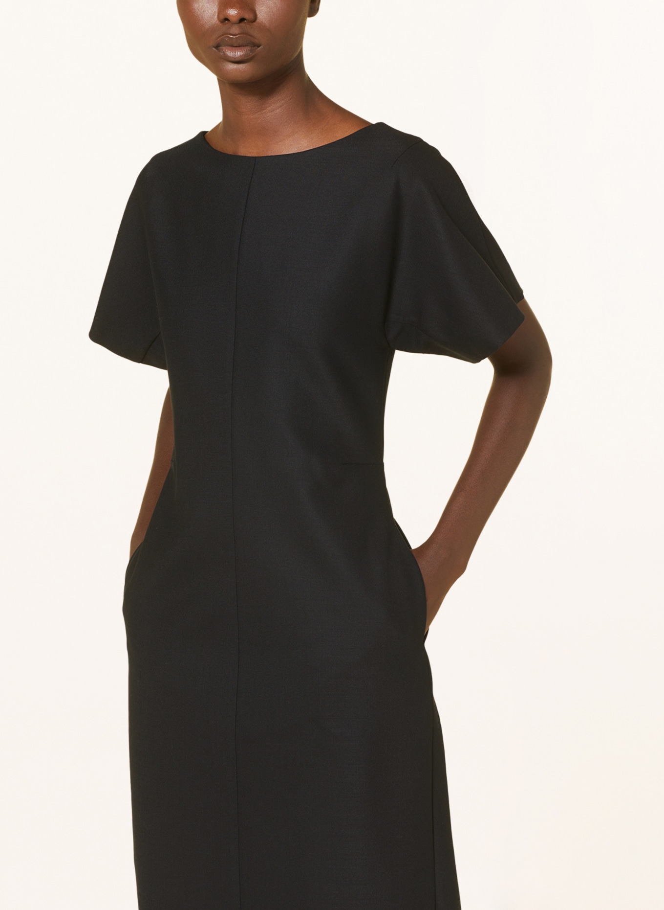 FABIANA FILIPPI Sheath dress, Color: BLACK (Image 4)