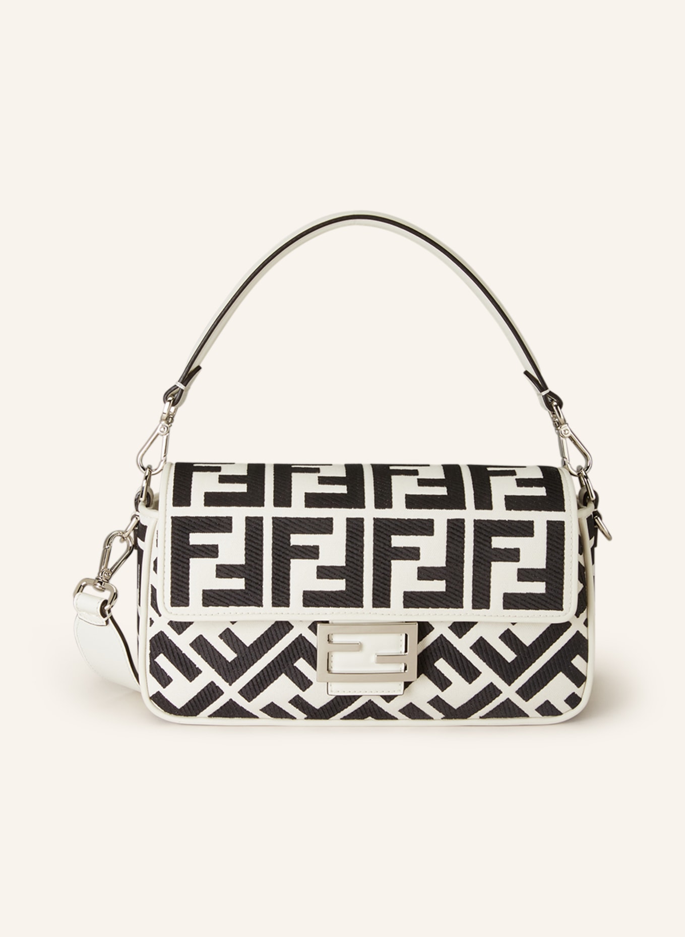 A Close Look at the Fendi Roma Amor Baguette Bag - PurseBlog | Fendi  baguette, Fendi bag strap, Fendi bags