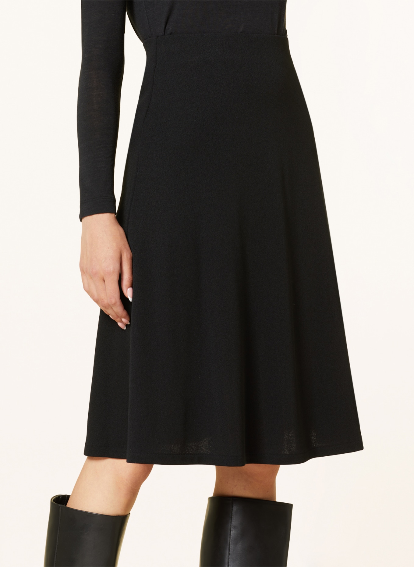 VINCE Skirt, Color: BLACK (Image 4)