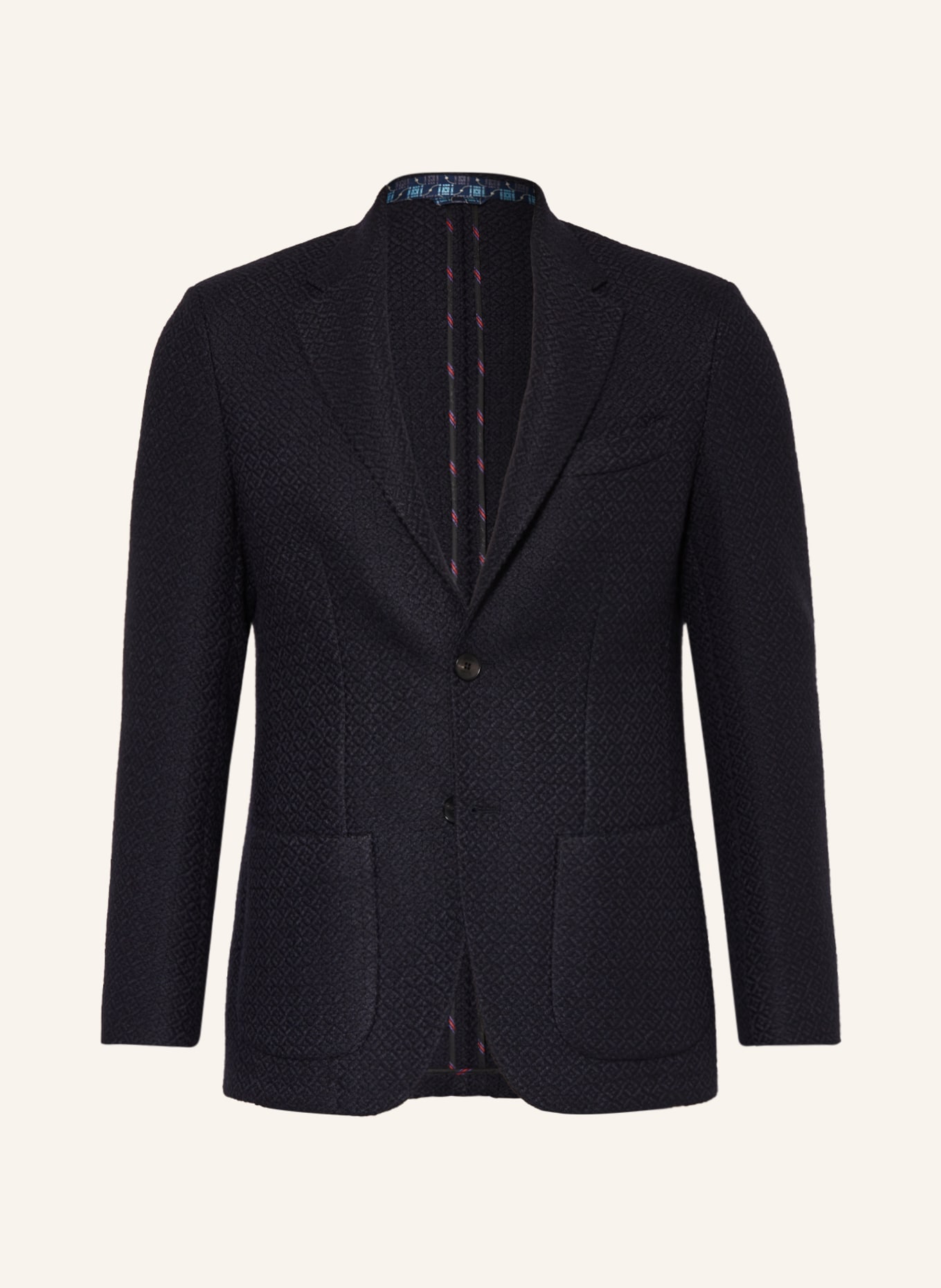 ETRO Tailored jacket slim fit, Color: DARK BLUE (Image 1)