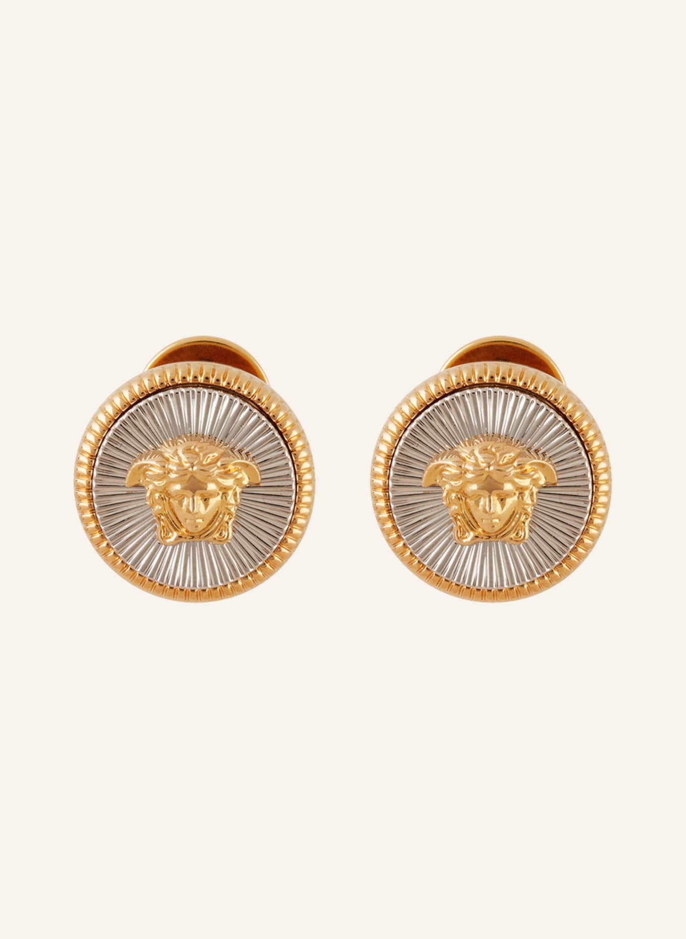 VERSACE Earrings, Color: GOLD/ SILVER (Image 1)