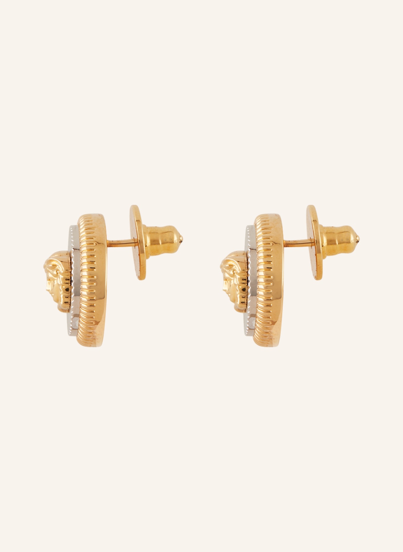VERSACE Earrings, Color: GOLD/ SILVER (Image 2)