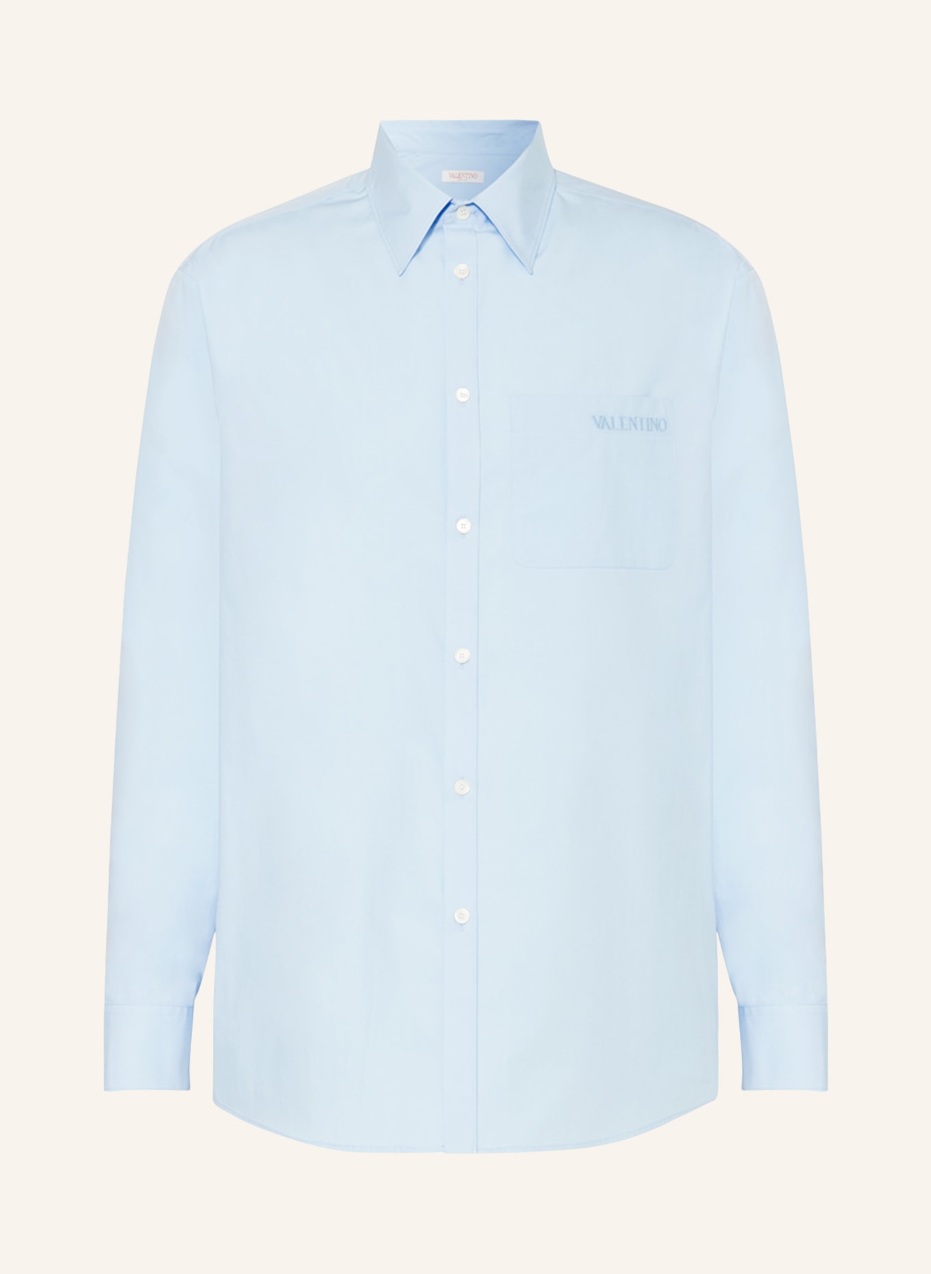 VALENTINO Shirt comfort fit, Color: LIGHT BLUE (Image 1)