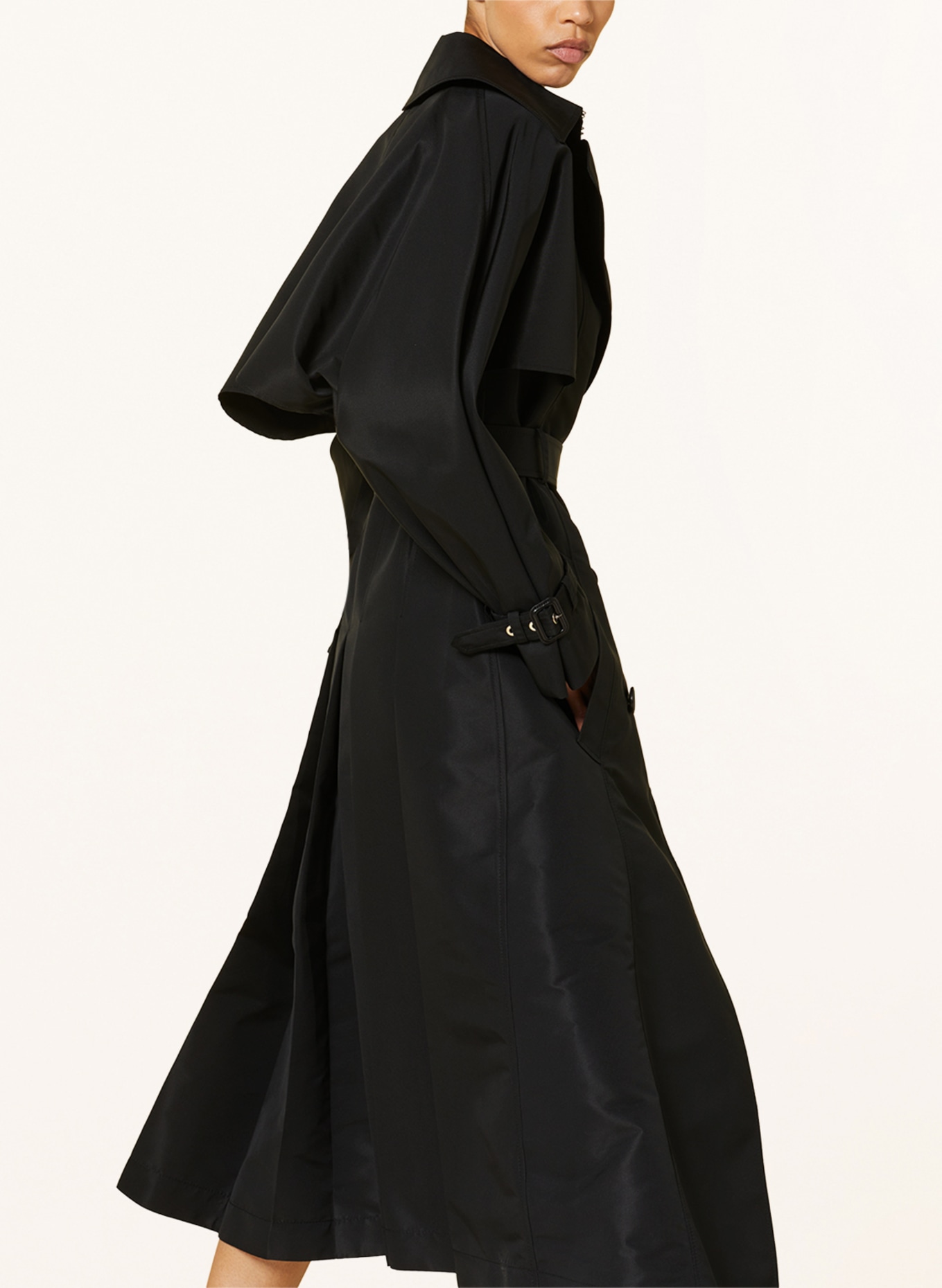 Alexander McQUEEN Trench coat, Color: BLACK (Image 5)