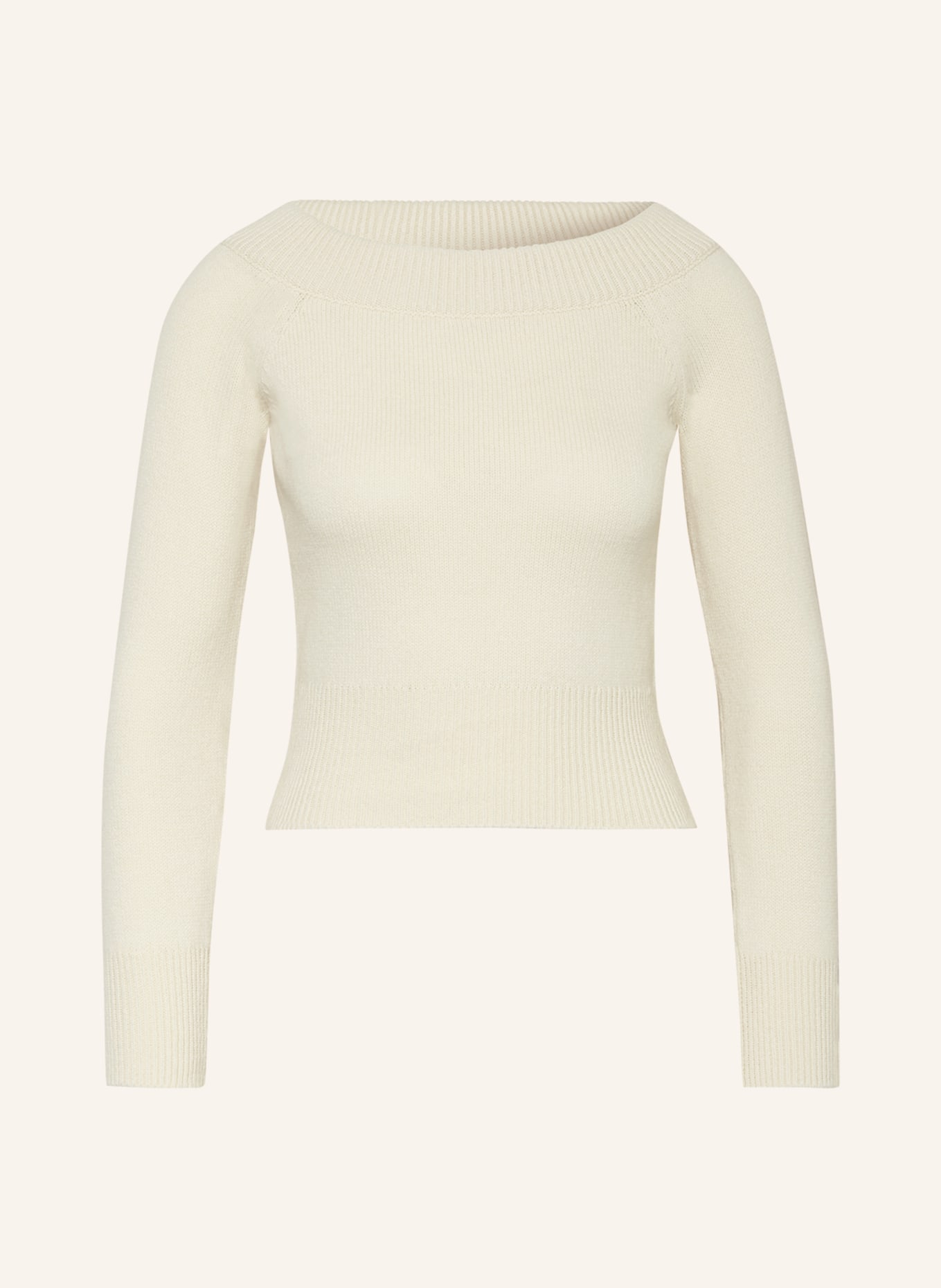 Alexander McQUEEN Sweater with cashmere, Color: ECRU (Image 1)