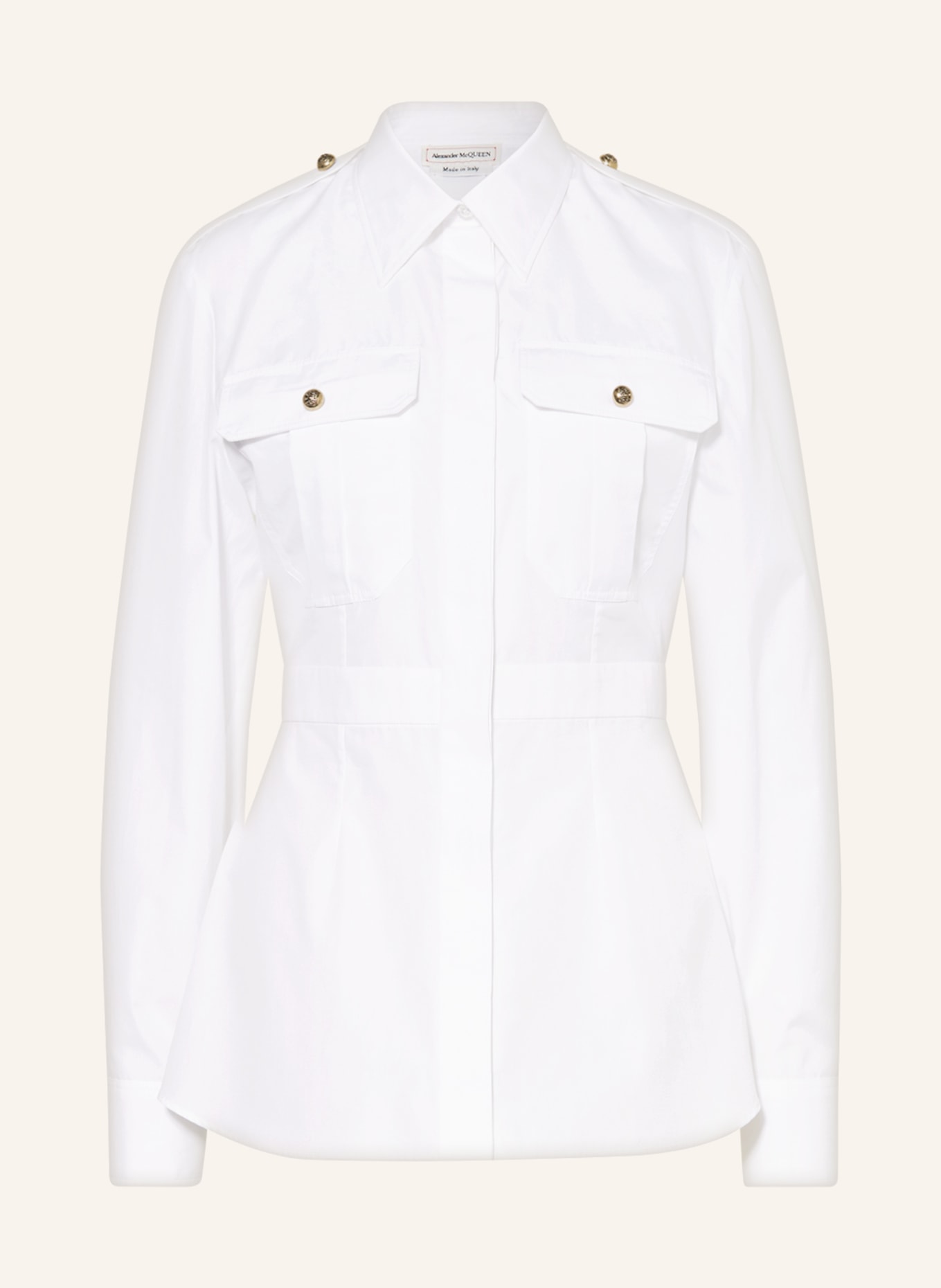 Alexander mcqueen shirt womens sale
