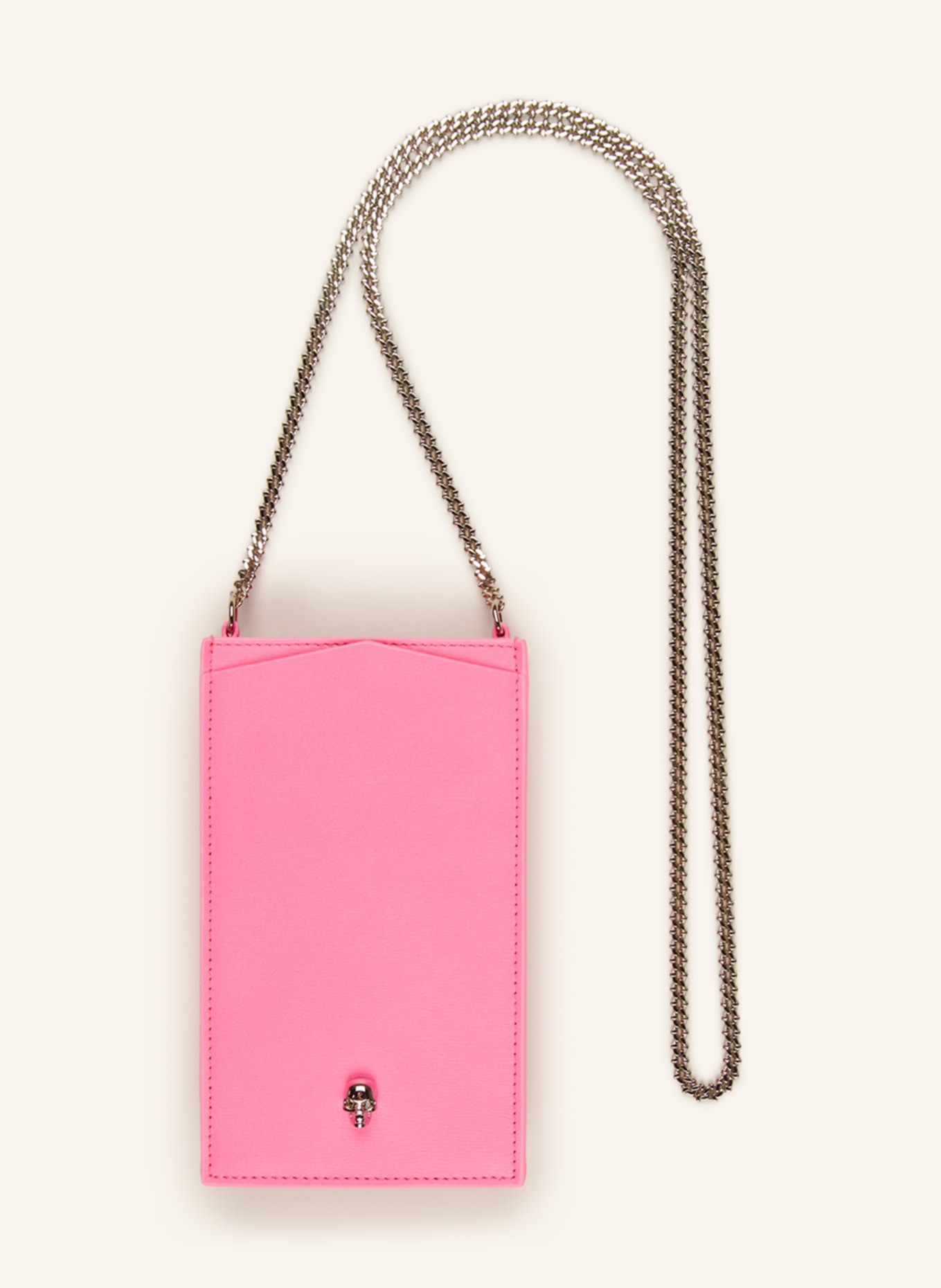 Alexander McQUEEN Shoulder bag for smartphone, Color: NEON PINK (Image 1)