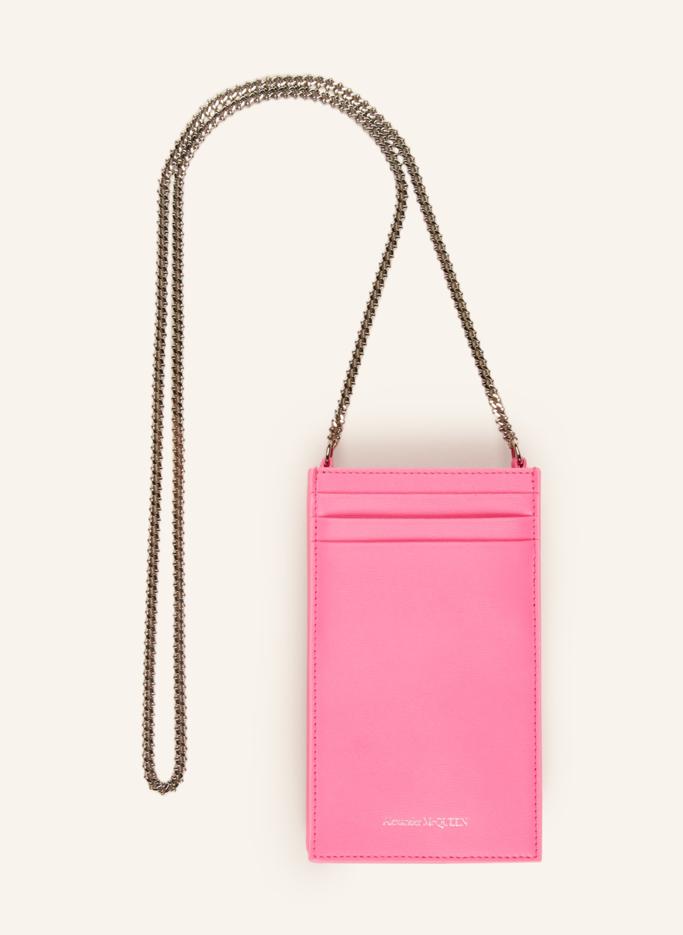 Alexander McQUEEN Shoulder bag for smartphone, Color: NEON PINK (Image 2)