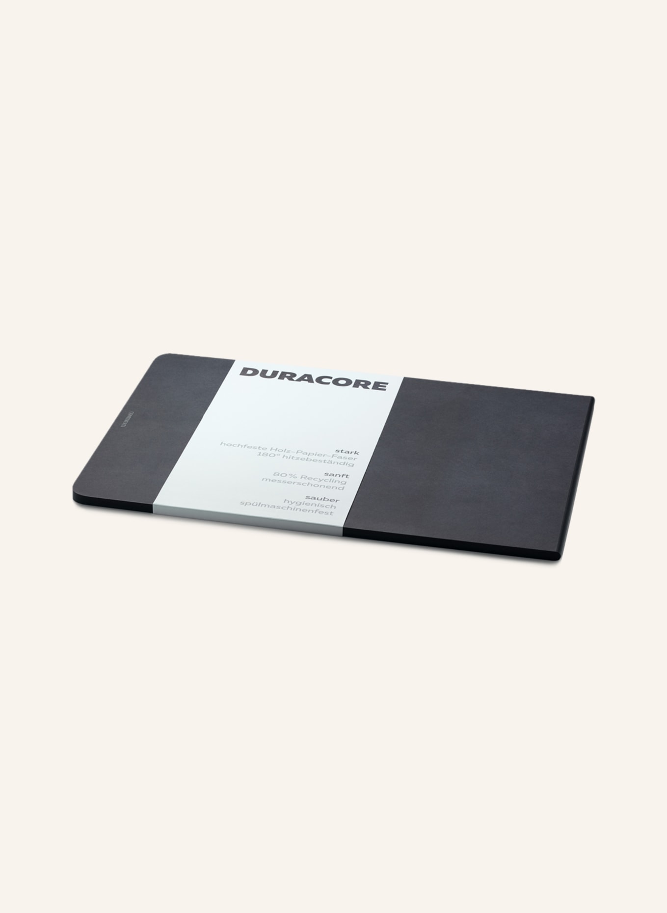 CONTINENTA Chopping board BAND DURACORE, Color: BLACK (Image 2)