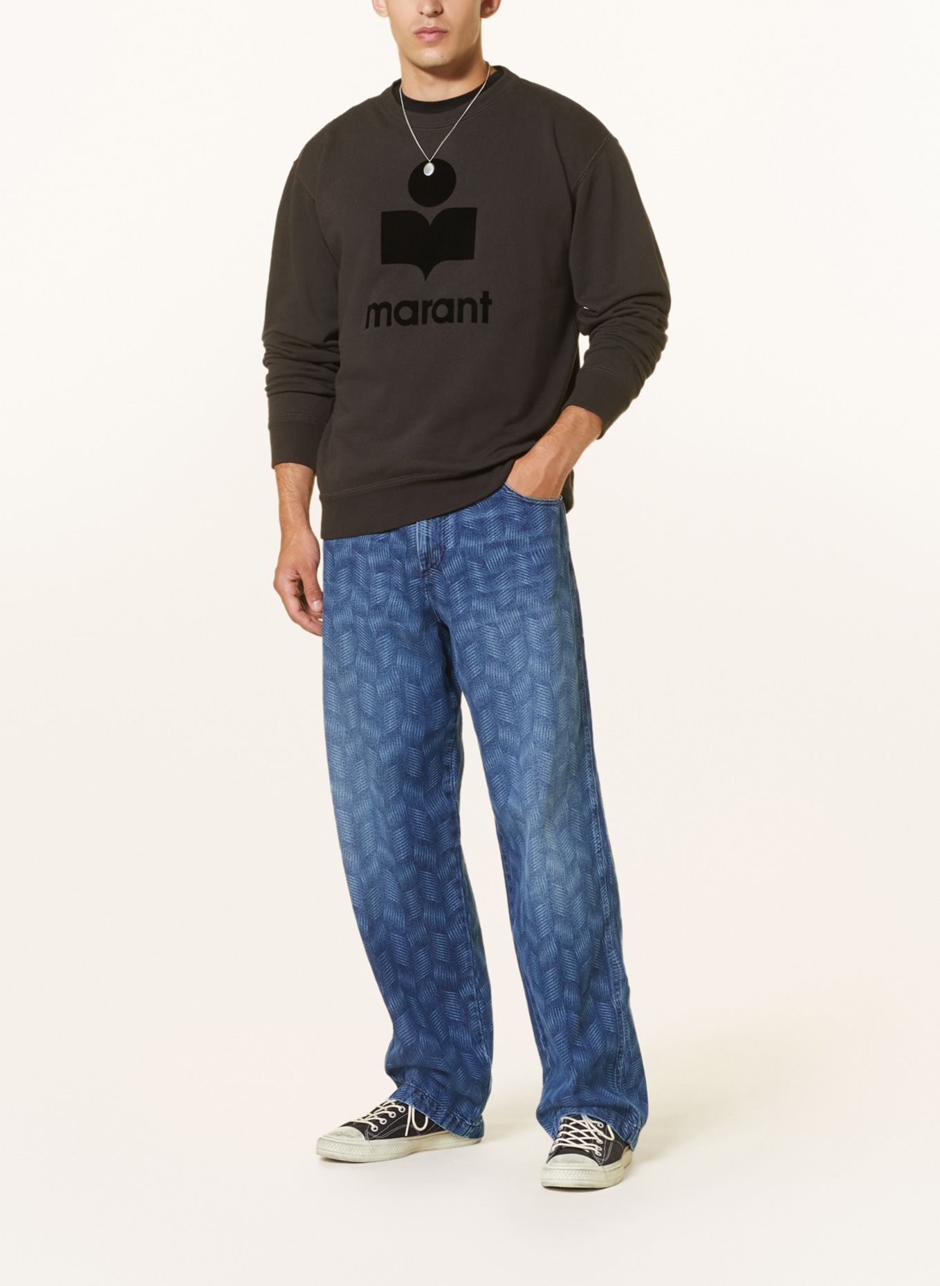 ISABEL MARANT Jeans JORJE straight fit, Color: 30BU blue (Image 2)
