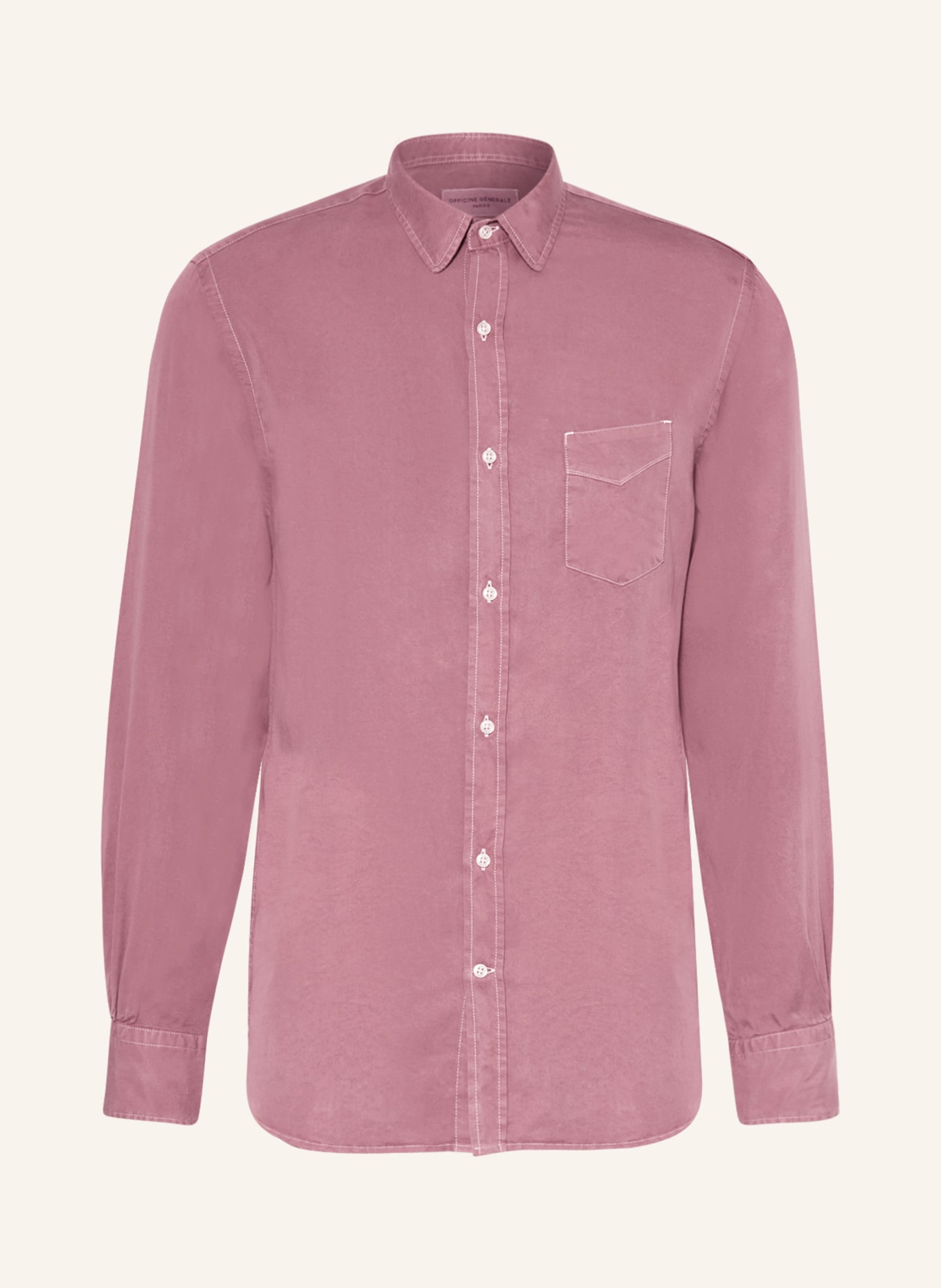 Officine Générale Shirt LIPP regular fit, Color: DUSKY PINK (Image 1)