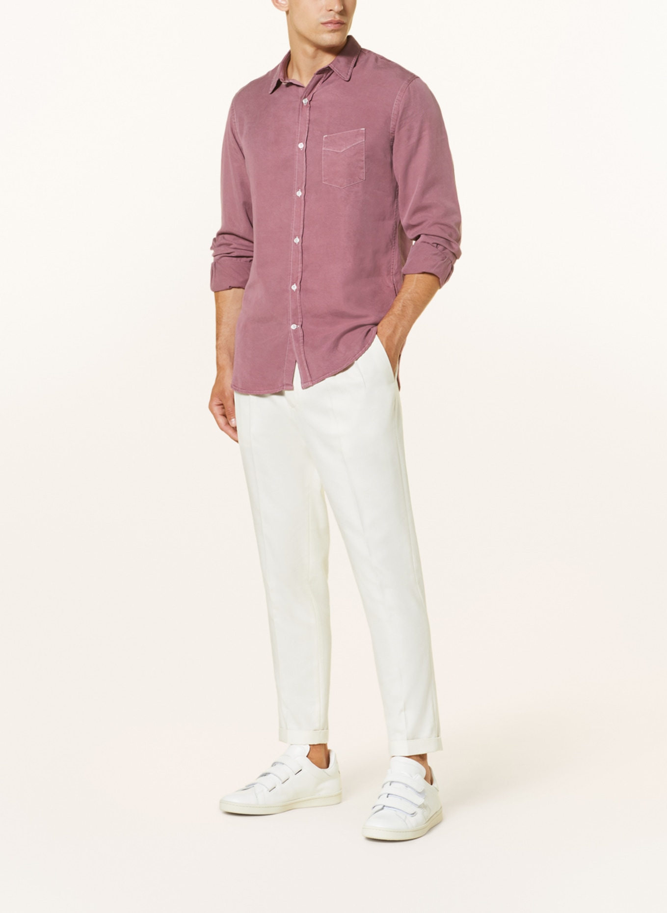 Officine Générale Shirt LIPP regular fit, Color: DUSKY PINK (Image 2)