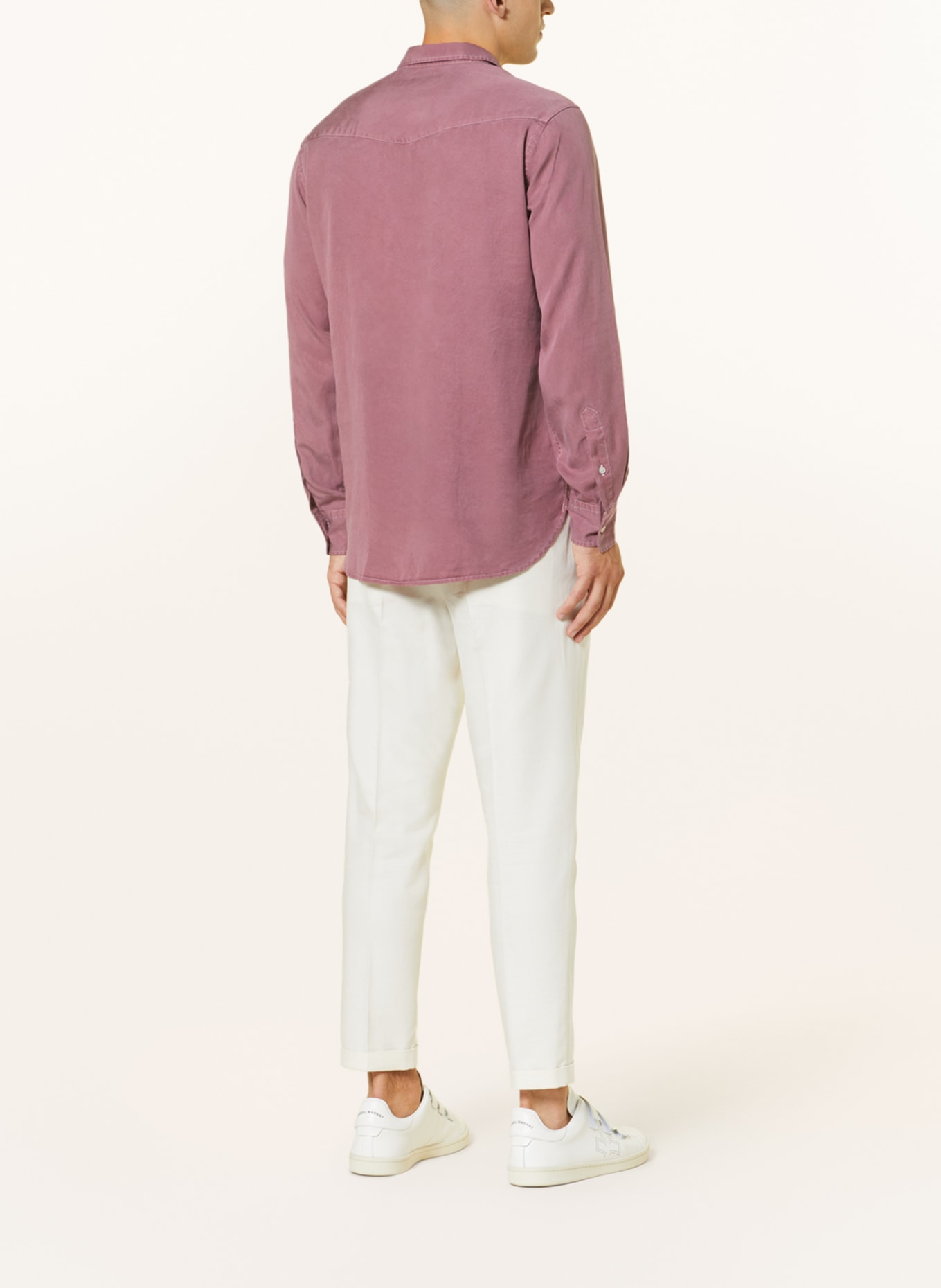 Officine Générale Shirt LIPP regular fit, Color: DUSKY PINK (Image 3)