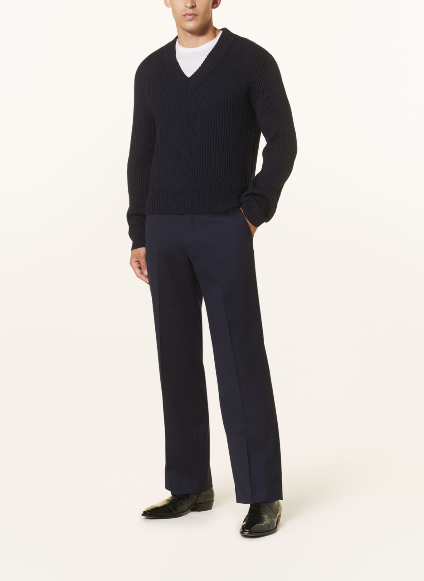 Officine Générale Sweater FRANCIS, Color: DARK BLUE (Image 2)
