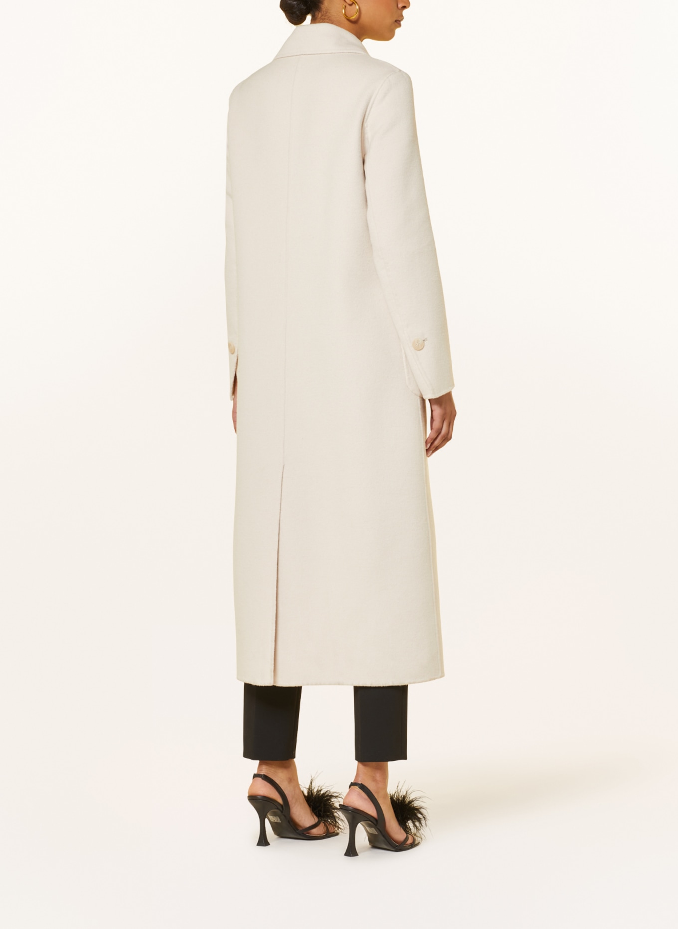 Ladies tailored wool coat shop