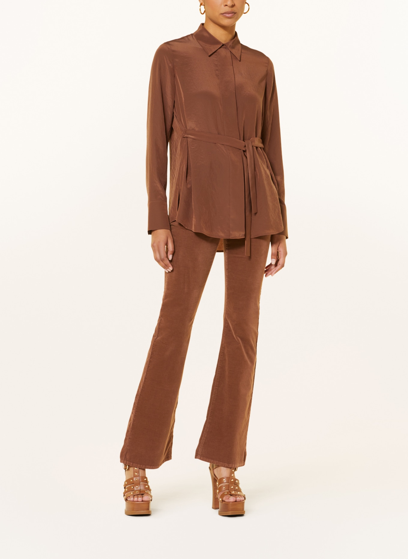 RIANI Shirt blouse, Color: BROWN (Image 2)