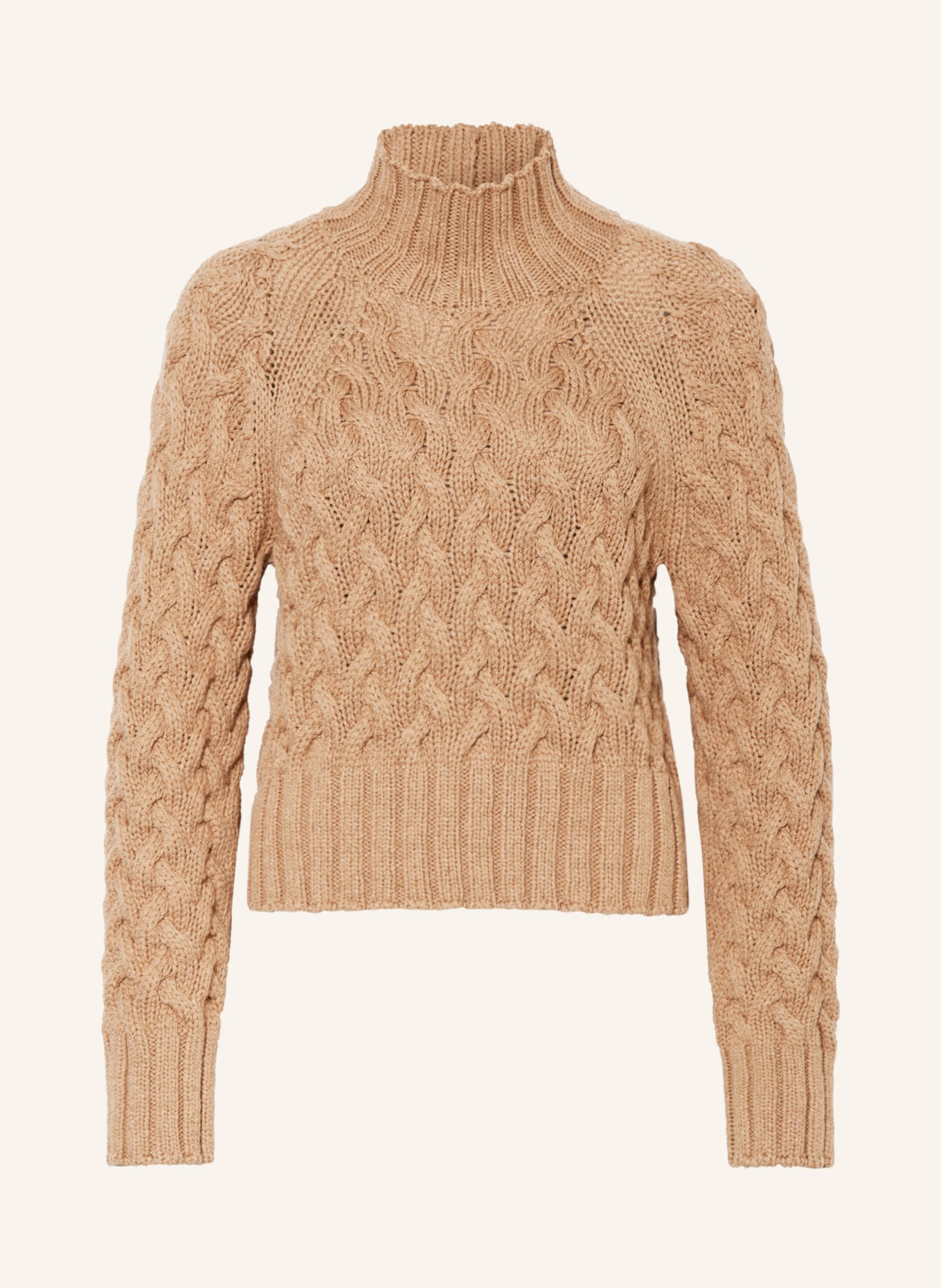 RIANI Sweater made of merino wool, Color: CAMEL (Image 1)