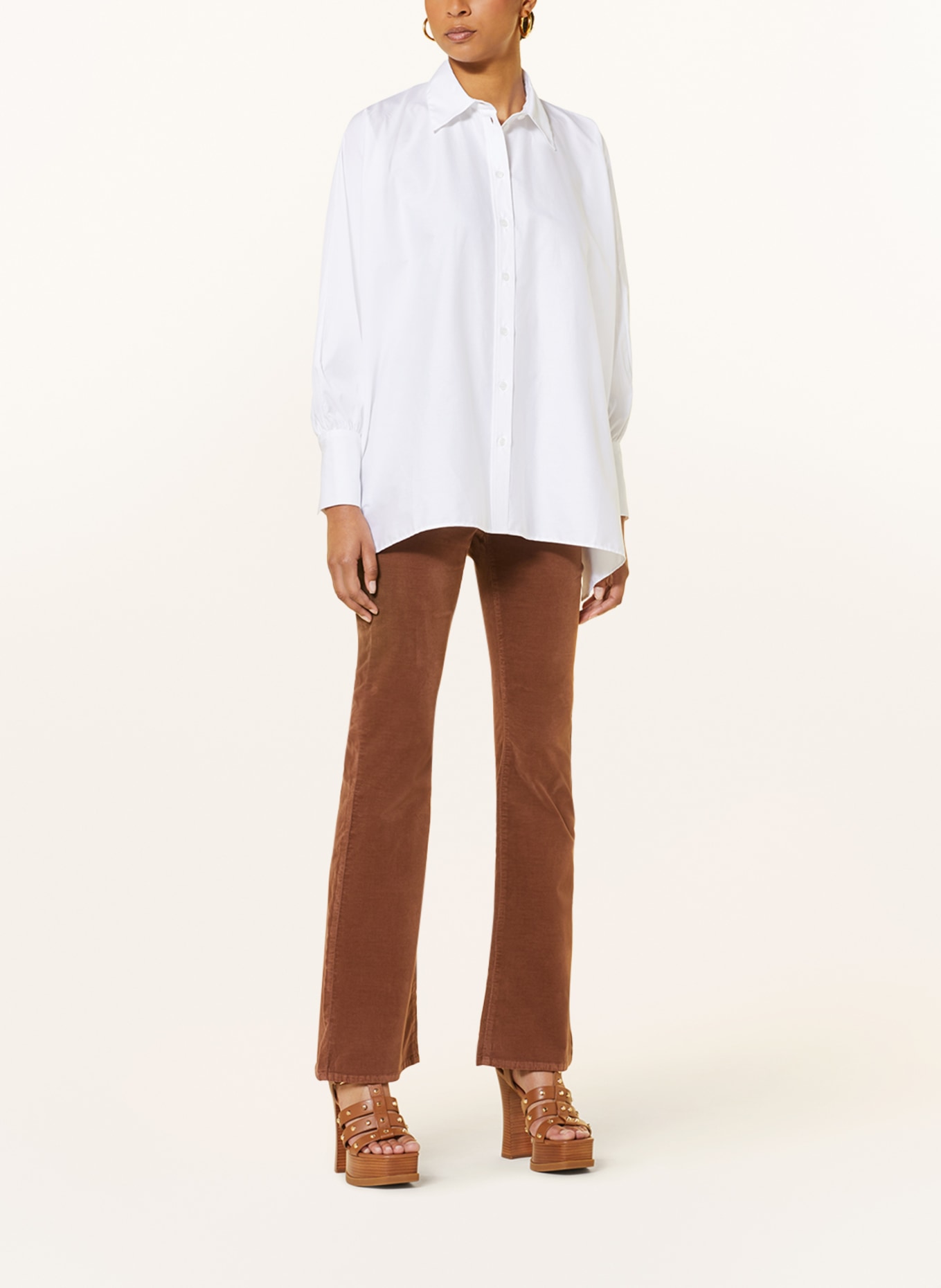 RIANI Oversized shirt blouse, Color: WHITE (Image 2)