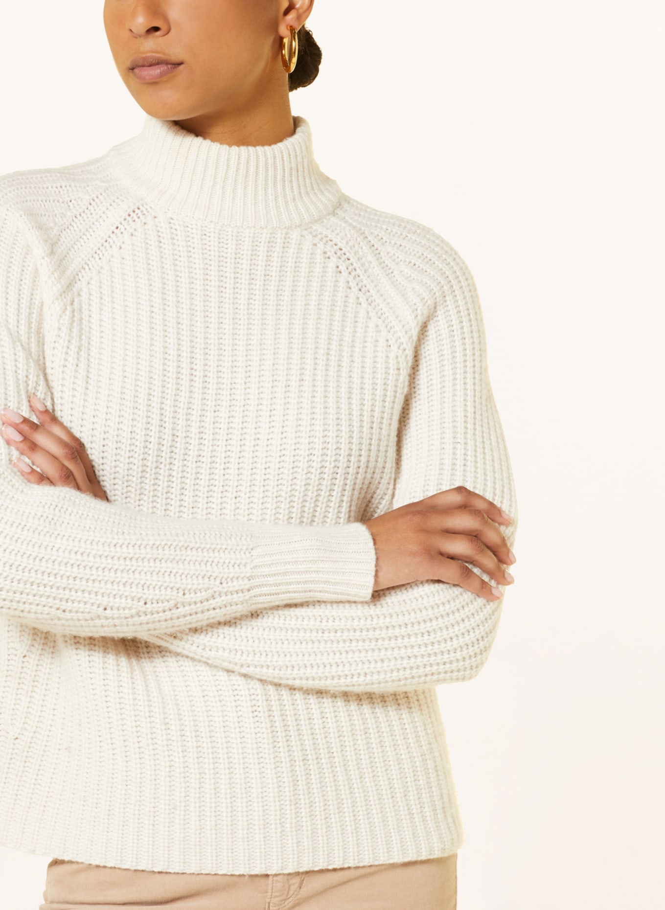 RIANI Pullover mit Cashmere, Farbe: CREME (Bild 4)