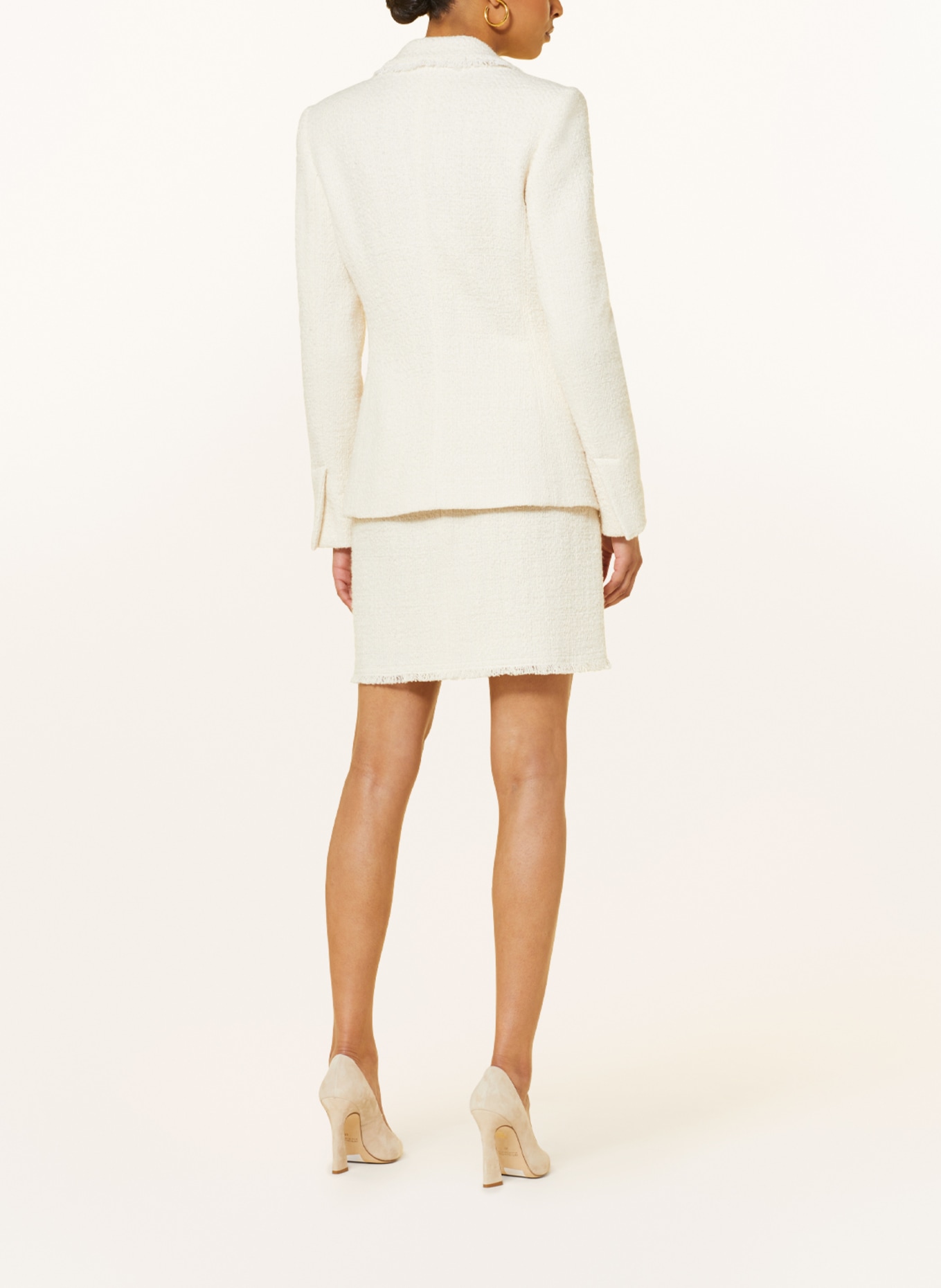RIANI Tweed-Blazer, Farbe: ECRU (Bild 3)