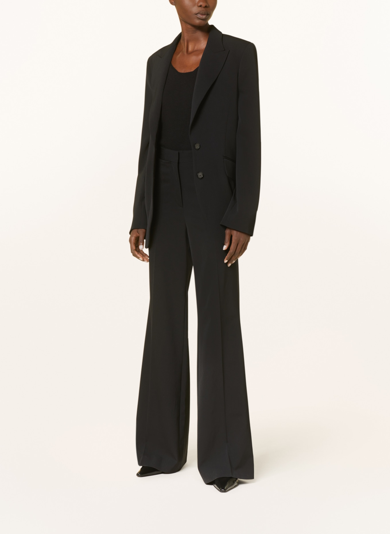 STELLA McCARTNEY Bootcut trousers, Color: BLACK (Image 2)