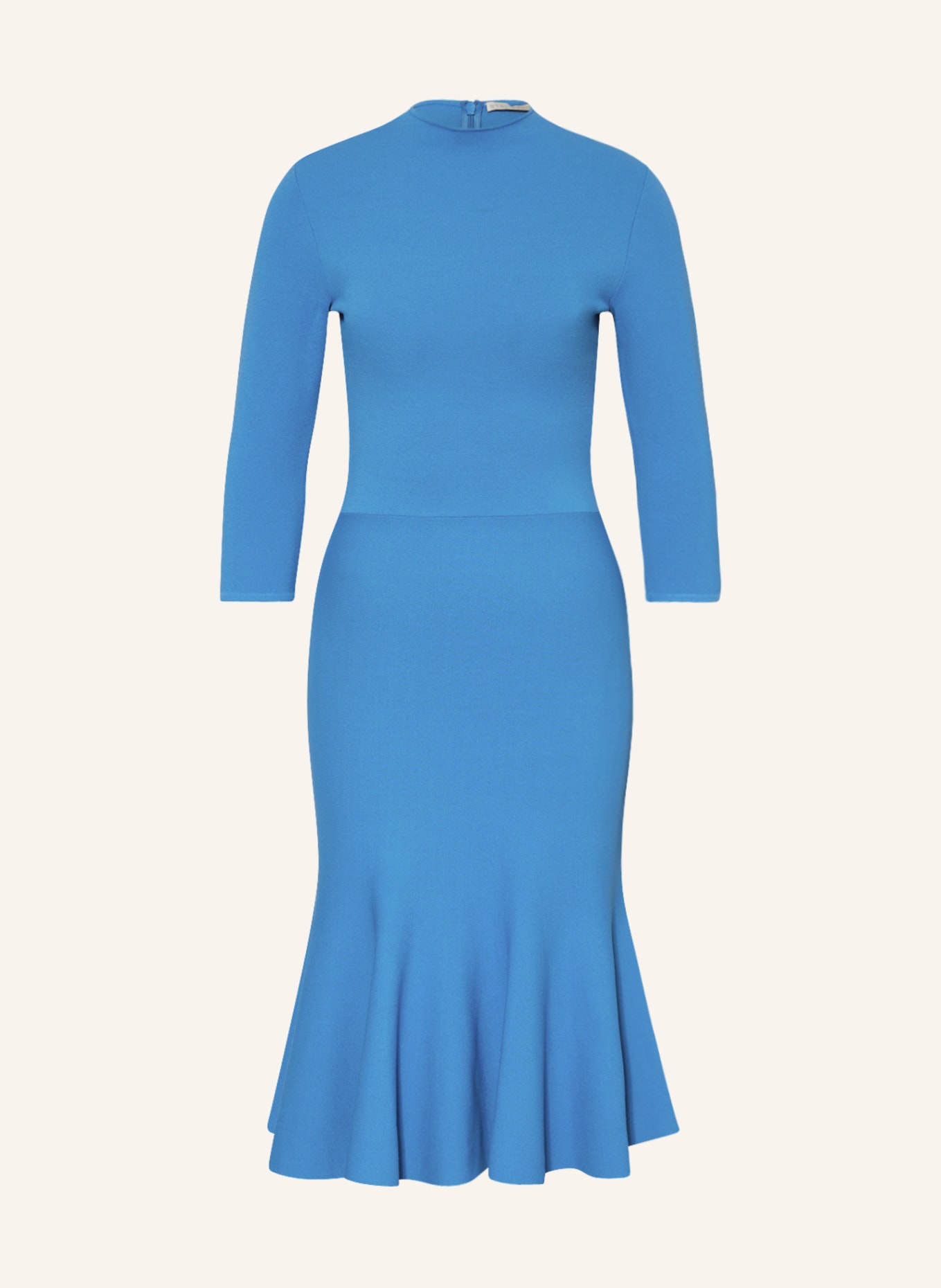 STELLA McCARTNEY Pletené šaty s 3/4 rukávem, Barva: MODRÁ (Obrázek 1)