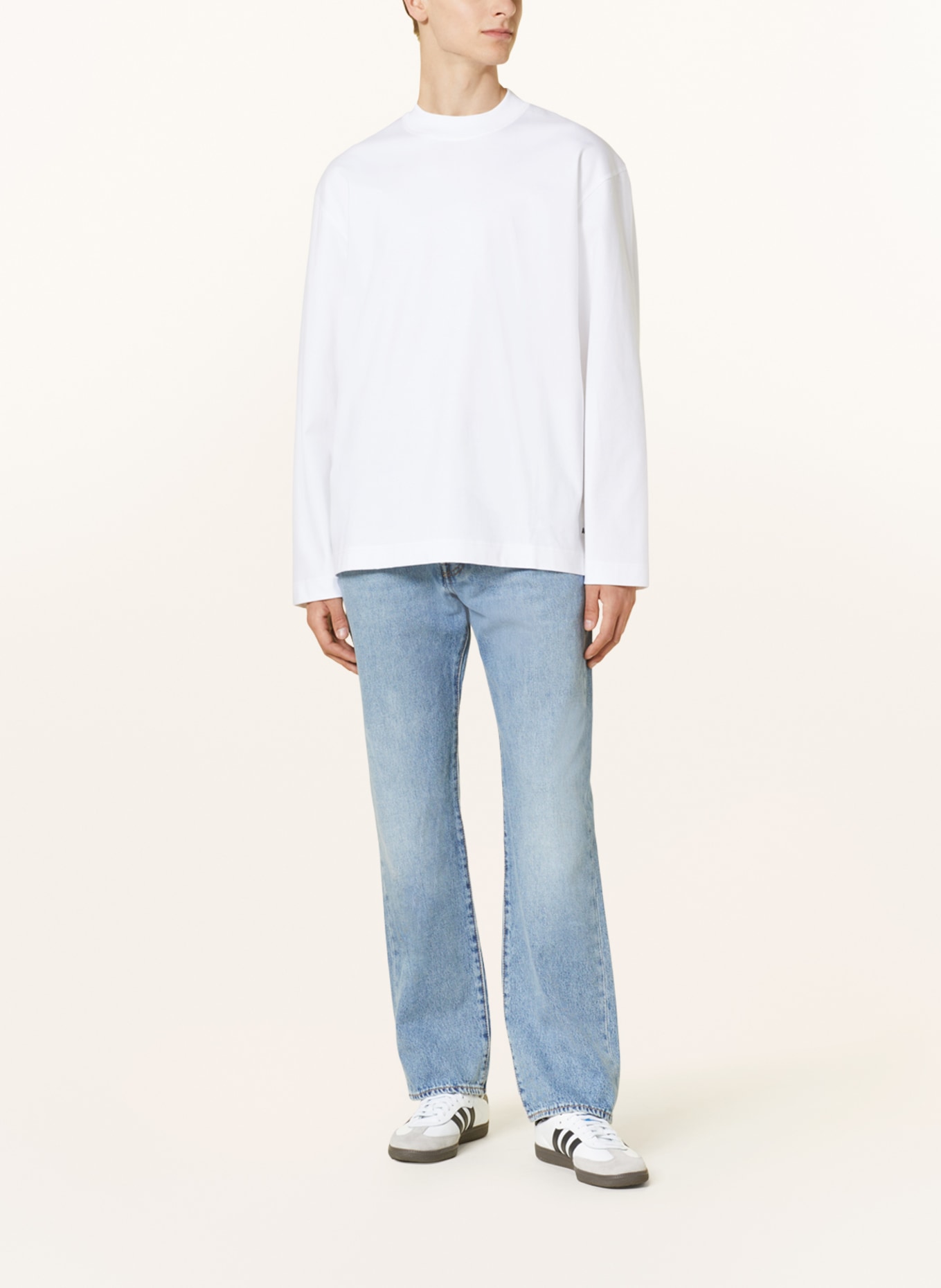 ARMEDANGELS Long sleeve shirt VAARES, Color: WHITE (Image 2)