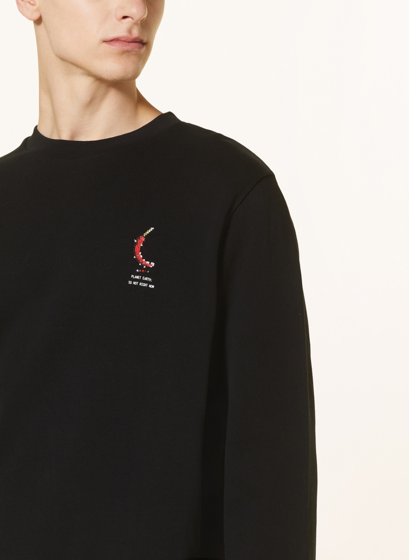 ARMEDANGELS Sweatshirt BAARO, Color: BLACK (Image 4)