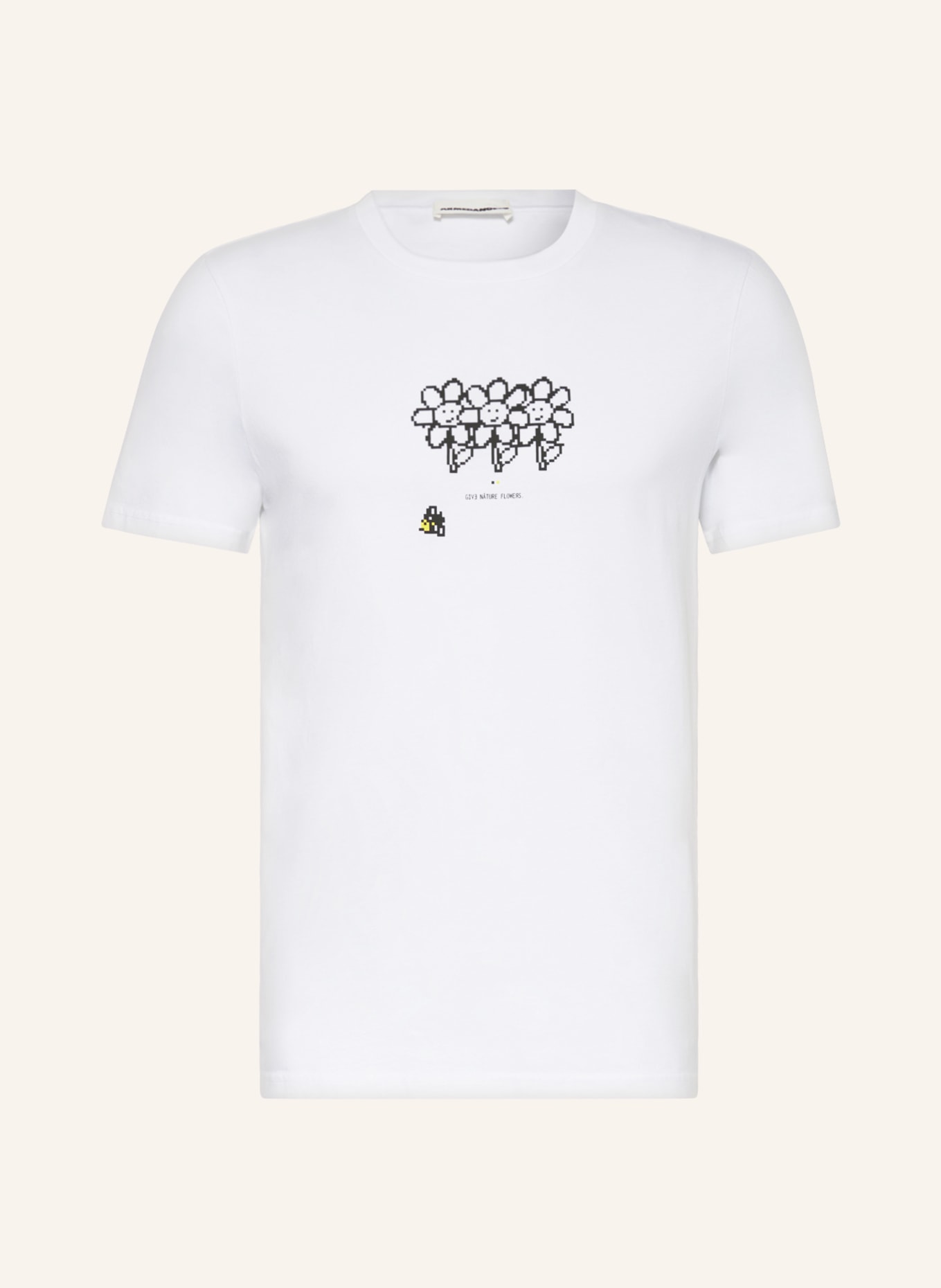 ARMEDANGELS T-shirt JAAMES, Color: WHITE (Image 1)