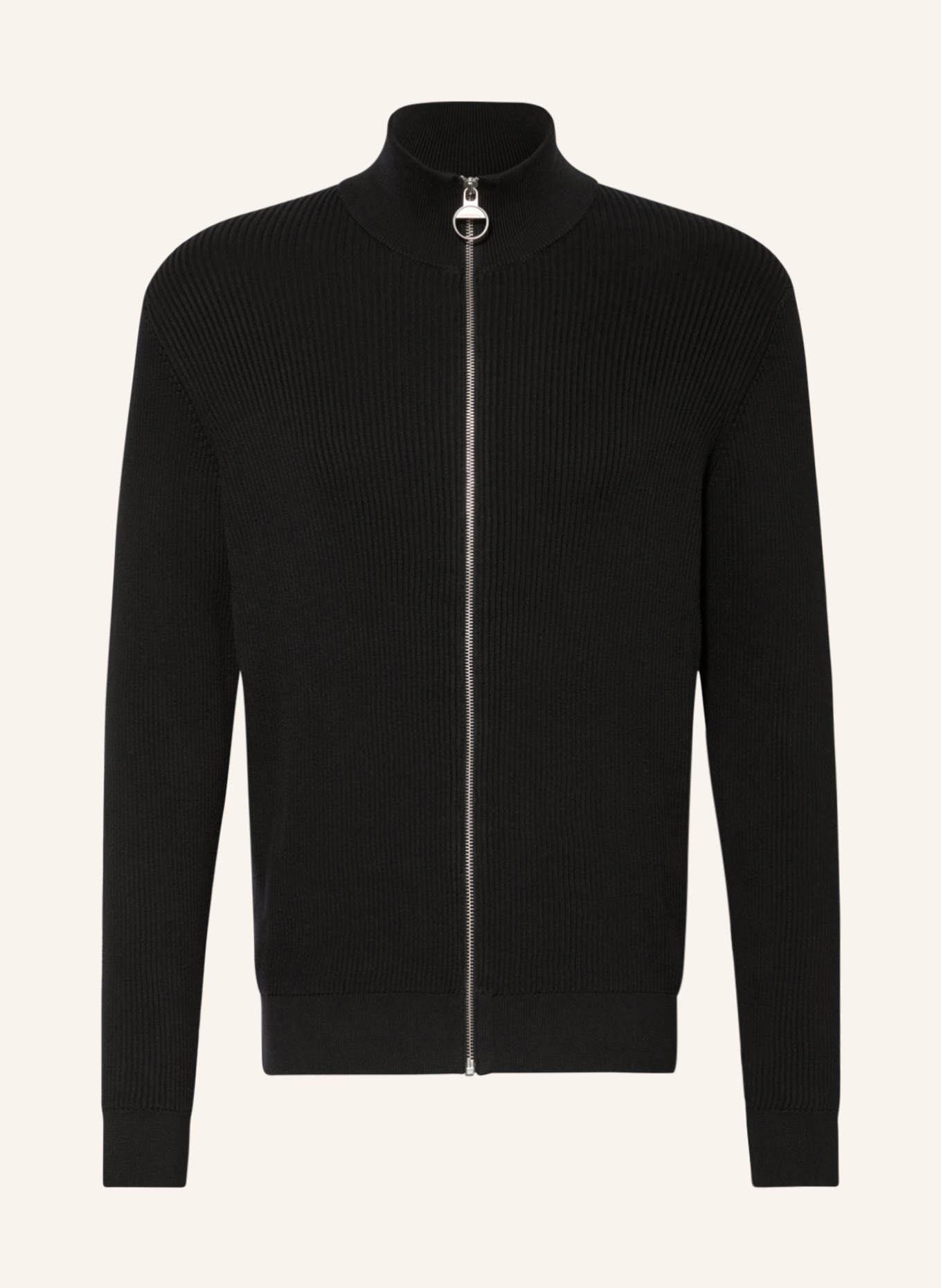 Black sweater jacket clearance