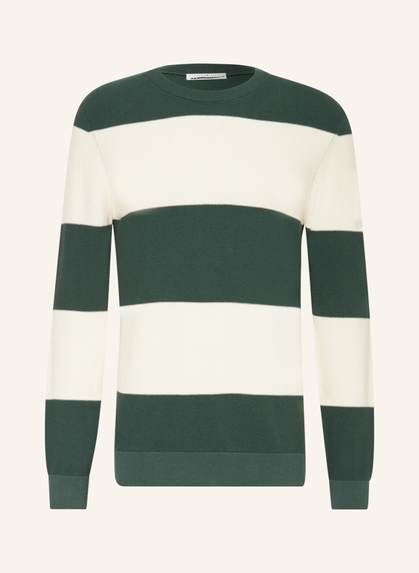 ARMEDANGELS Sweater GRAANIO, Color: GREEN/ ECRU (Image 1)