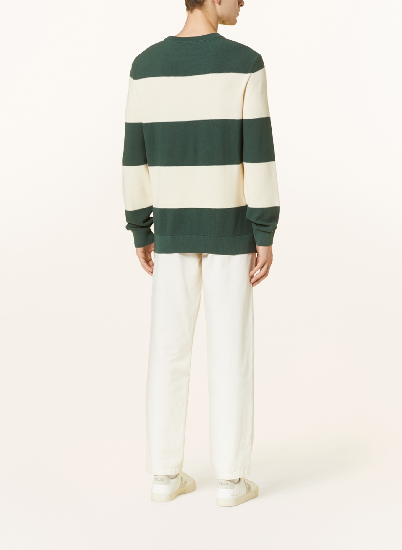 ARMEDANGELS Sweater GRAANIO, Color: GREEN/ ECRU (Image 3)