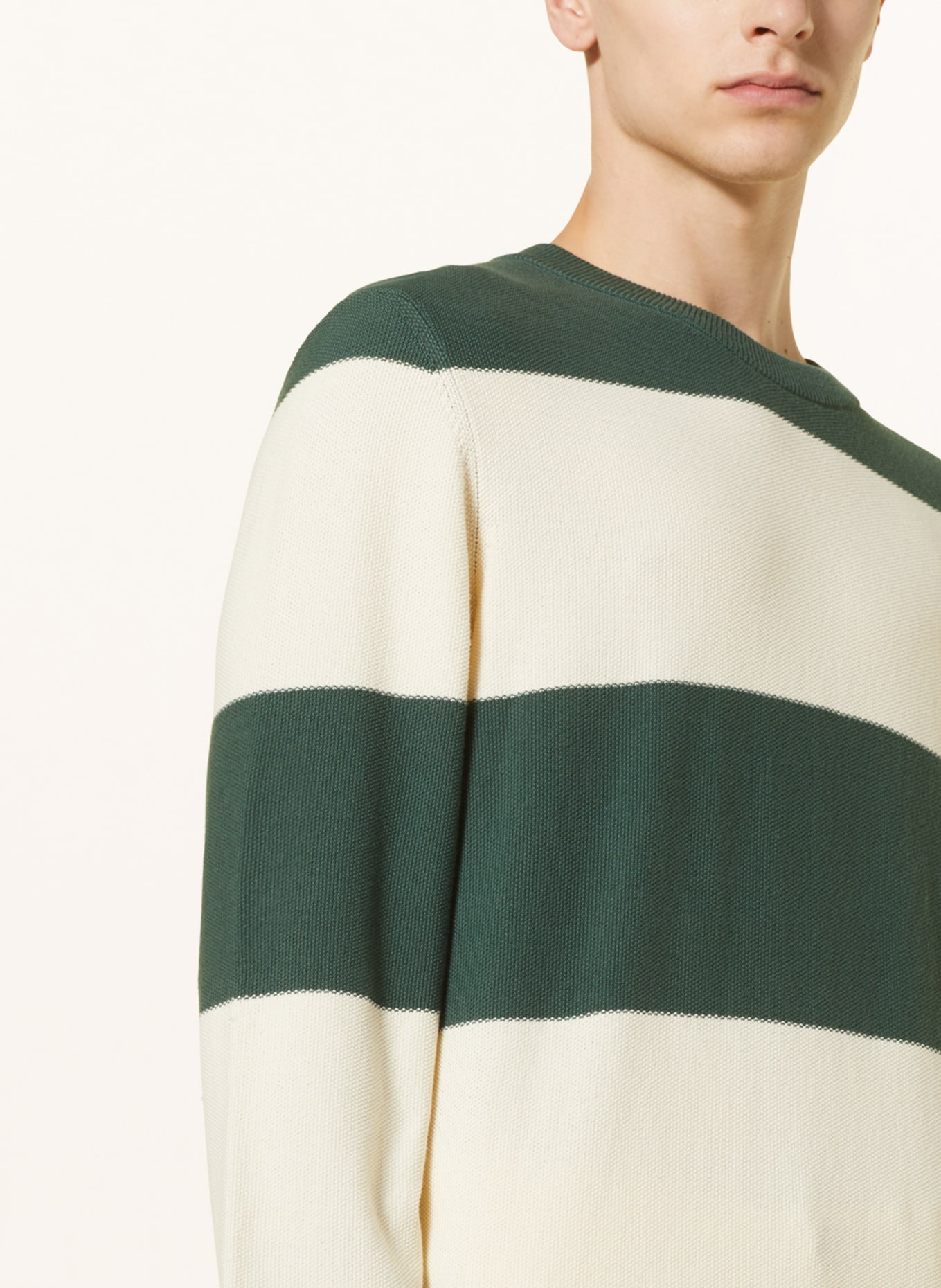 ARMEDANGELS Sweater GRAANIO, Color: GREEN/ ECRU (Image 4)