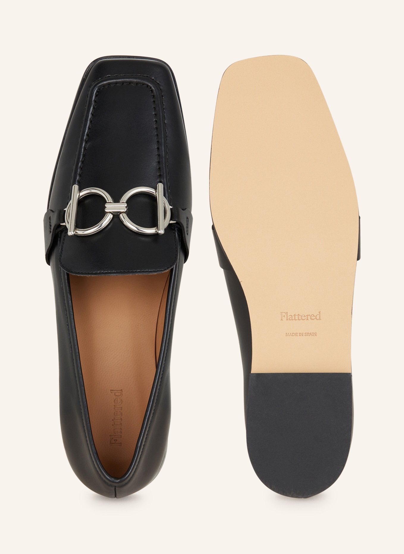 Flattered Loafers PAOLA, Color: BLACK (Image 5)