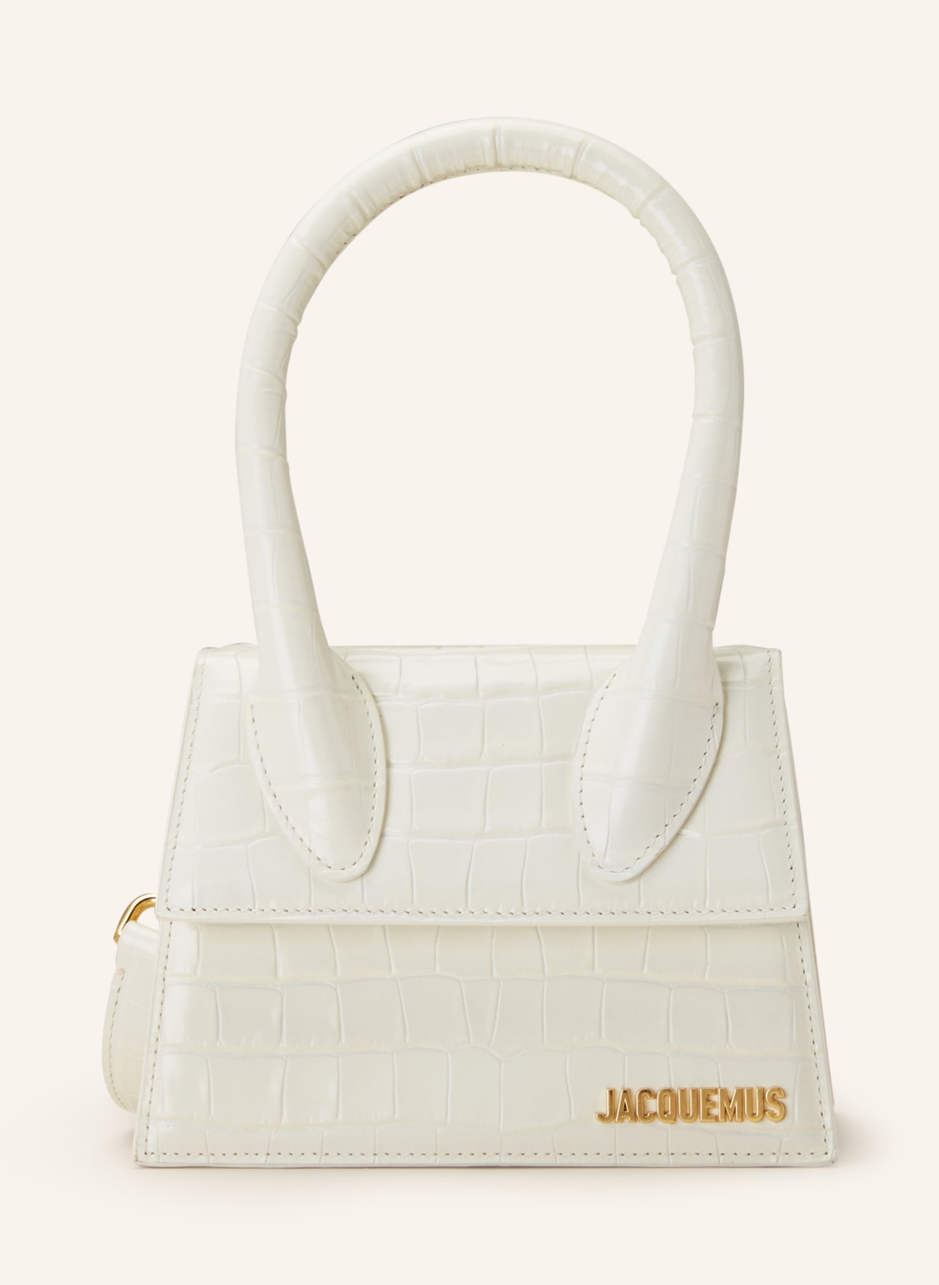 Le Chiquito Moyen Croc-Effect Leather Bag By Jacquemus