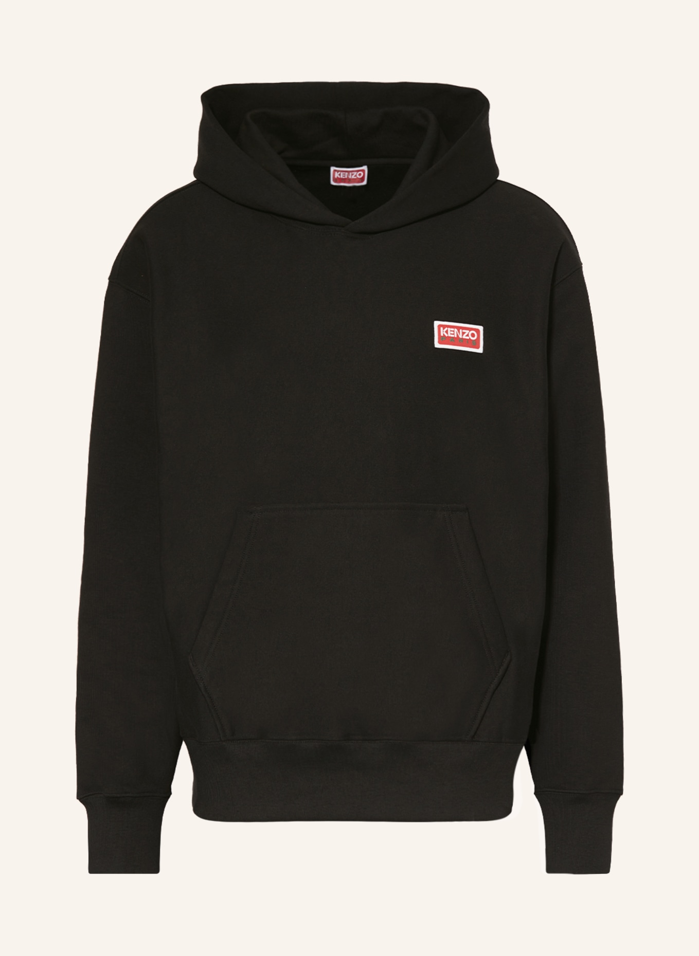 KENZO Oversized hoodie, Color: BLACK (Image 1)