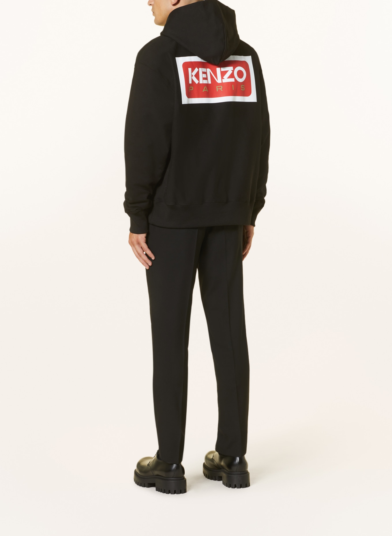 KENZO Oversized hoodie, Color: BLACK (Image 2)