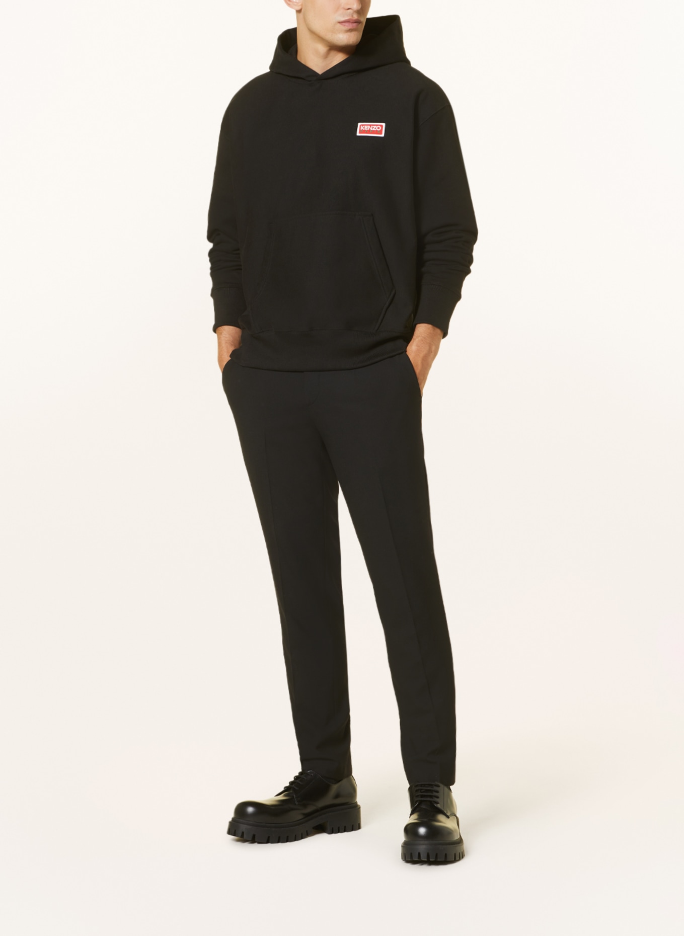 KENZO Oversized hoodie, Color: BLACK (Image 3)