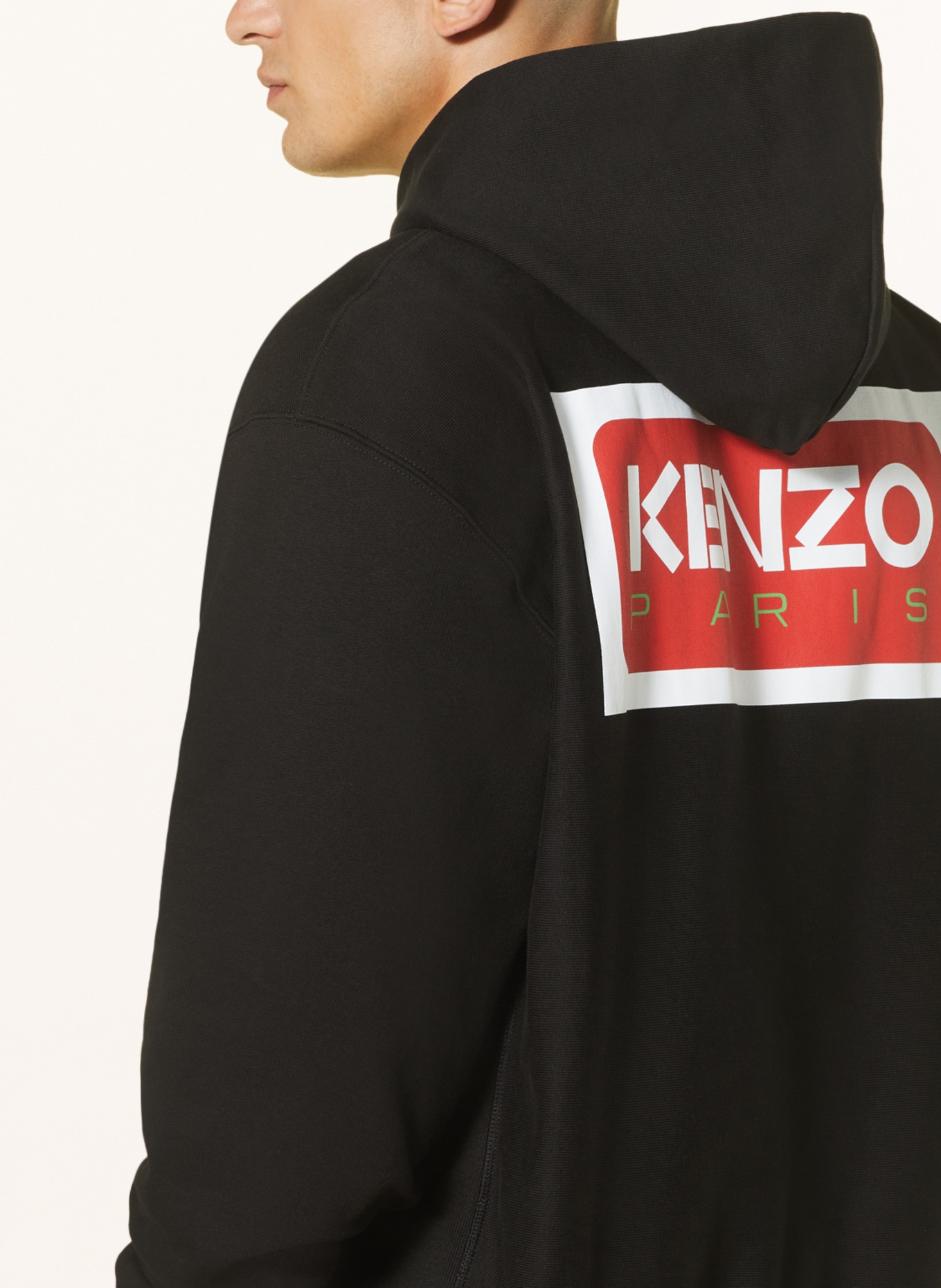 KENZO Oversized hoodie, Color: BLACK (Image 5)