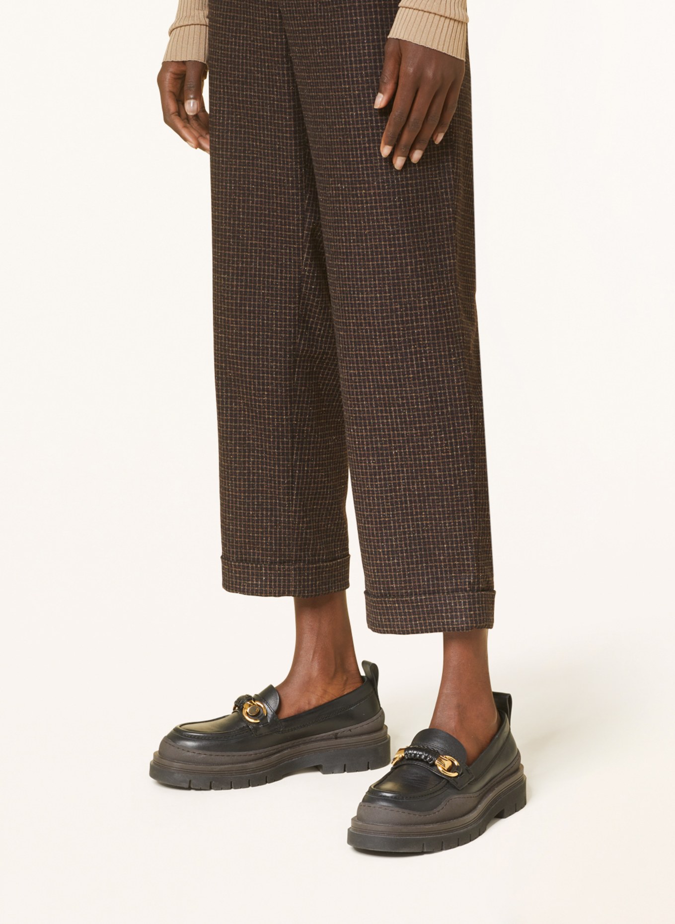 CLOSED Pants AUCKLEY, Color: DARK BROWN/ LIGHT BROWN (Image 5)