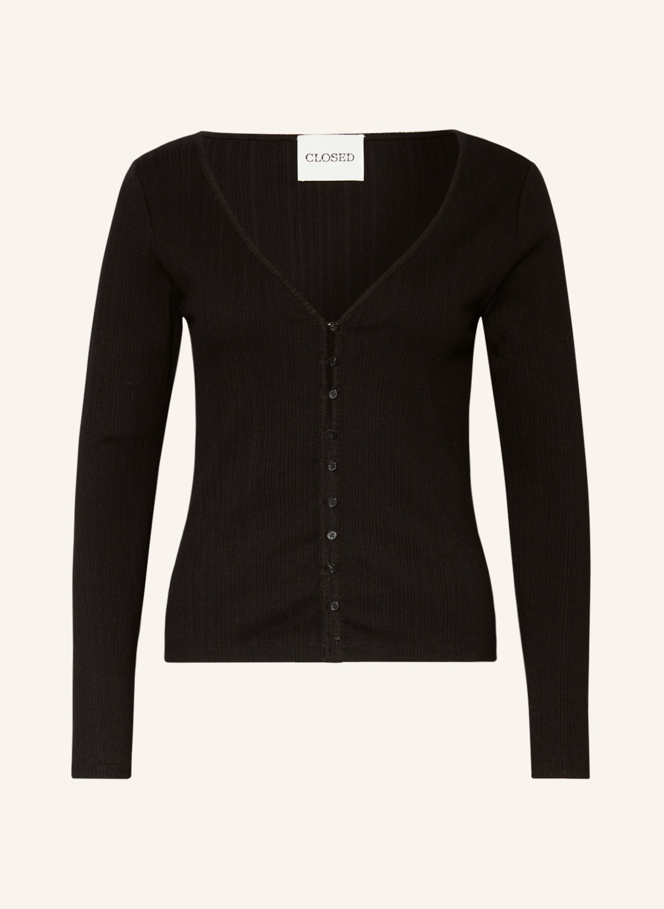CLOSED Jersey jacket, Color: BLACK (Image 1)