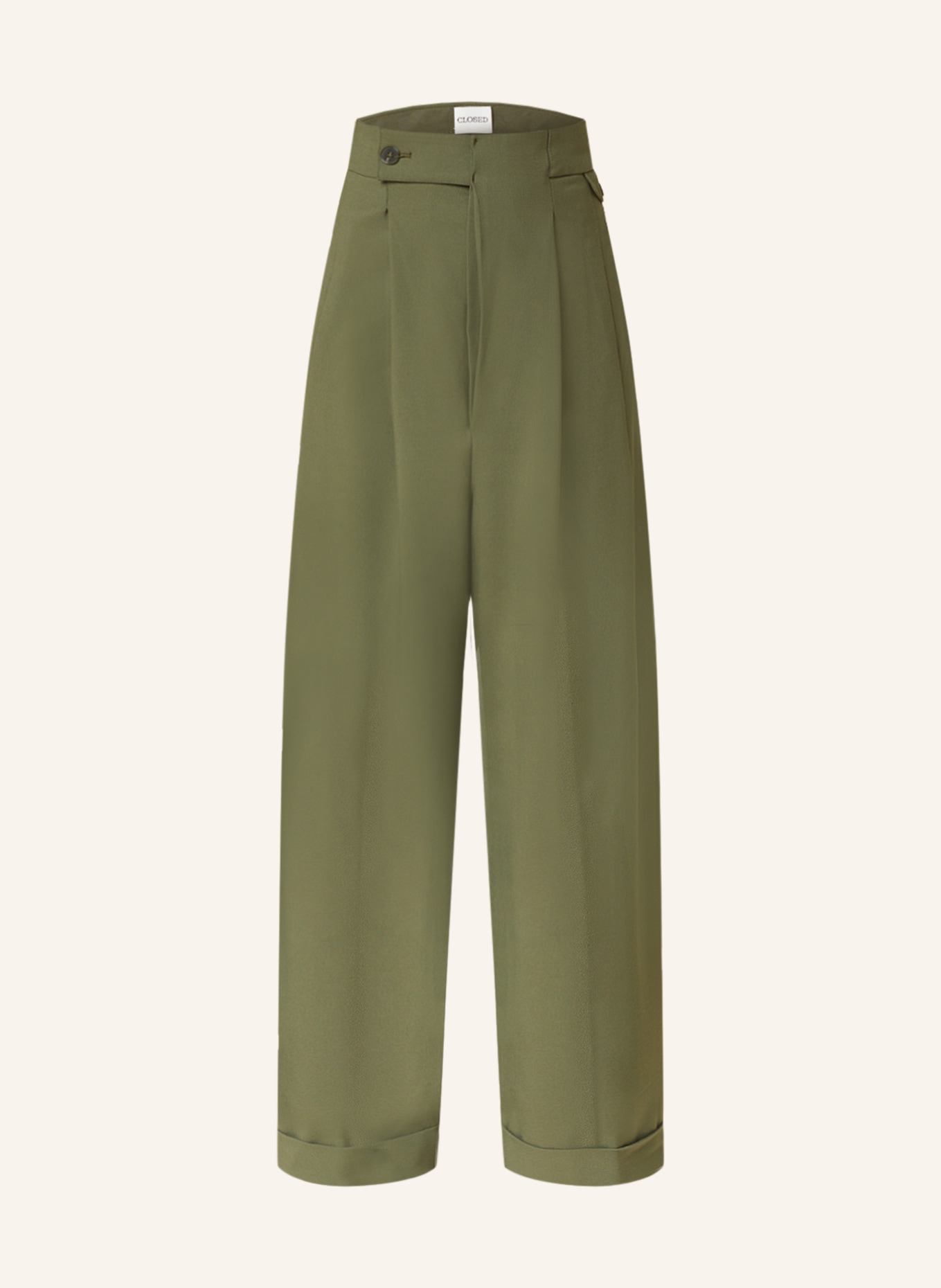 CLOSED Spodnie marlena HANBURY, Kolor: KHAKI (Obrazek 1)